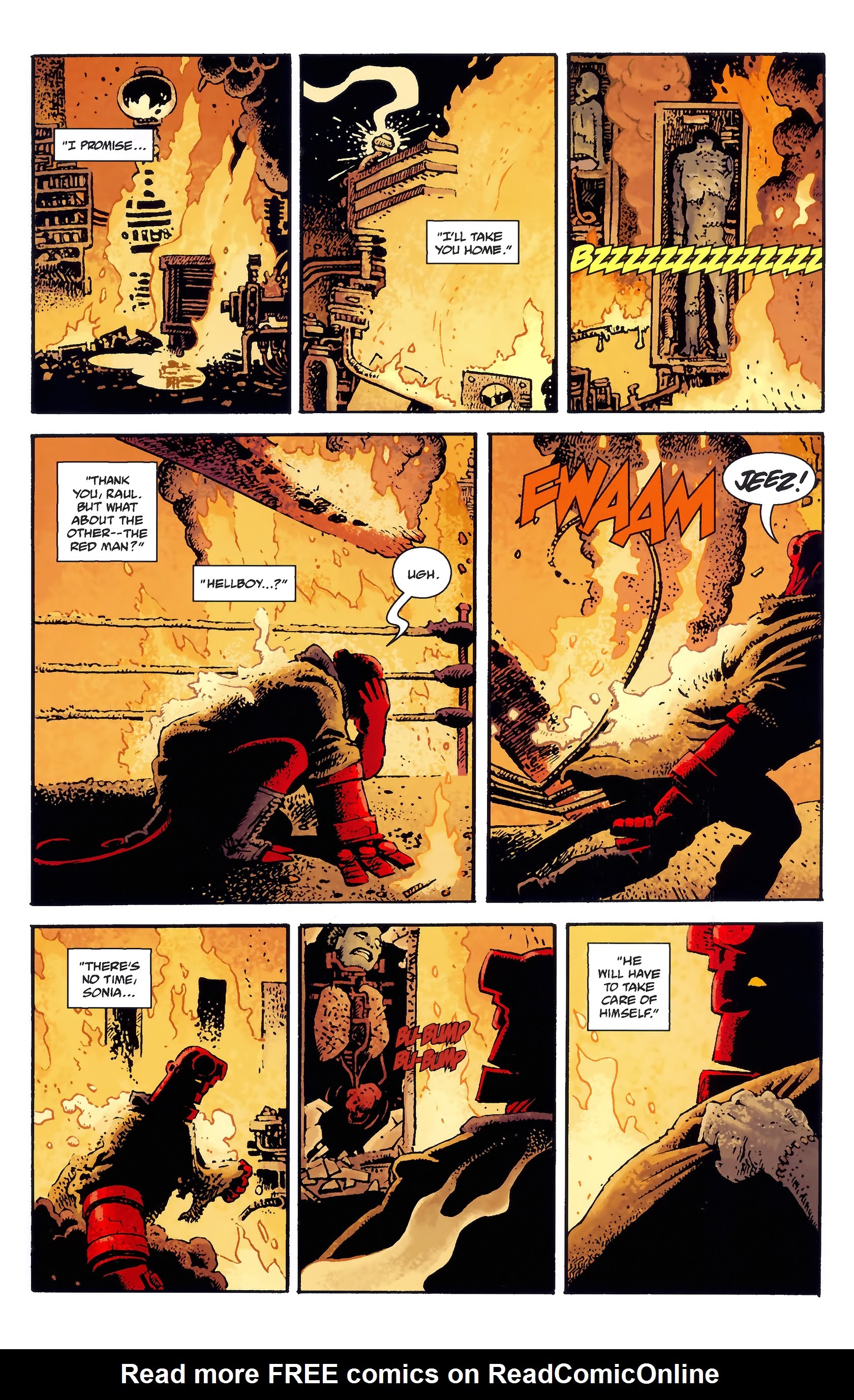 Read online Hellboy: House of the Living Dead comic -  Issue # TPB - 36