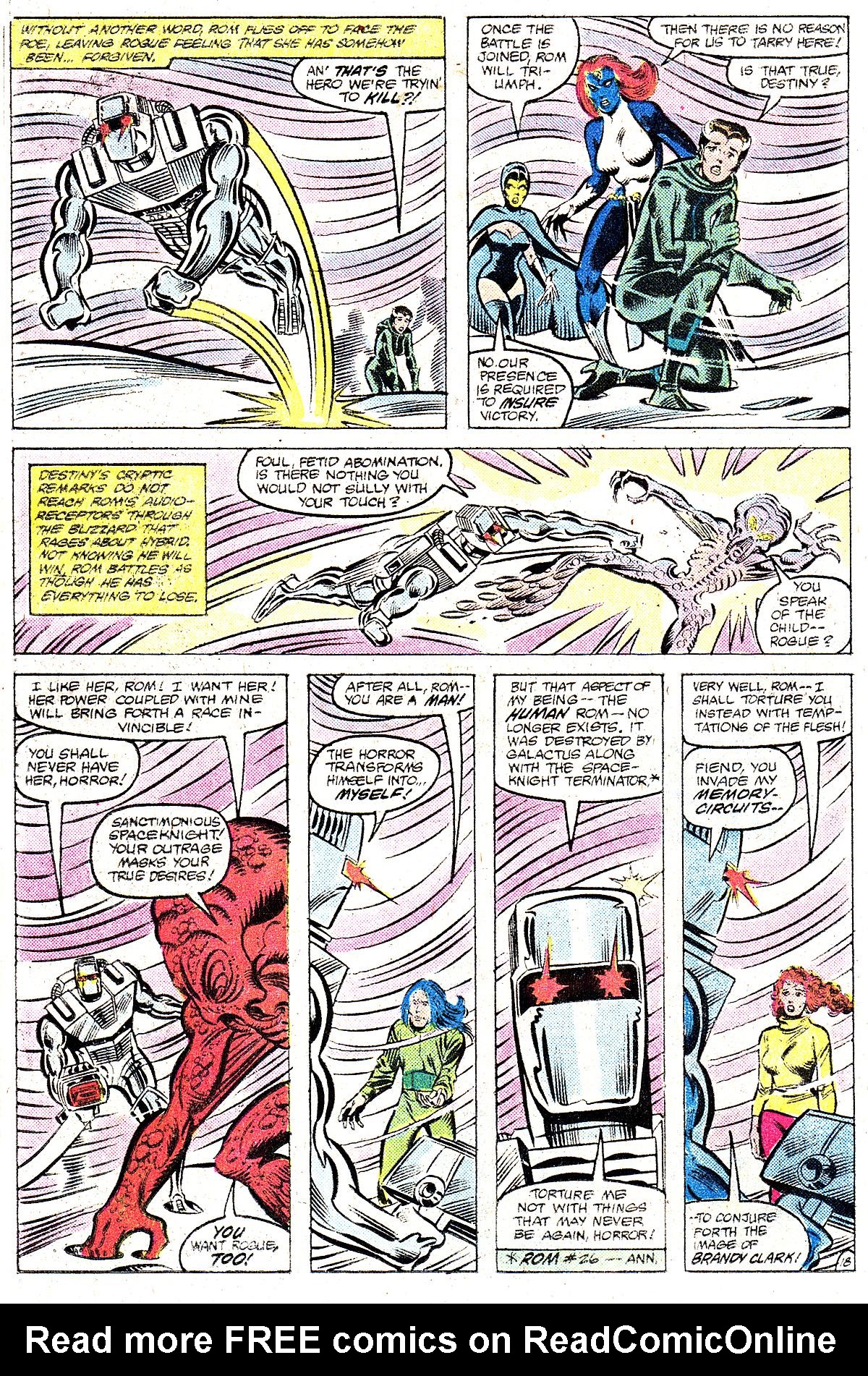 Read online ROM (1979) comic -  Issue #32 - 19