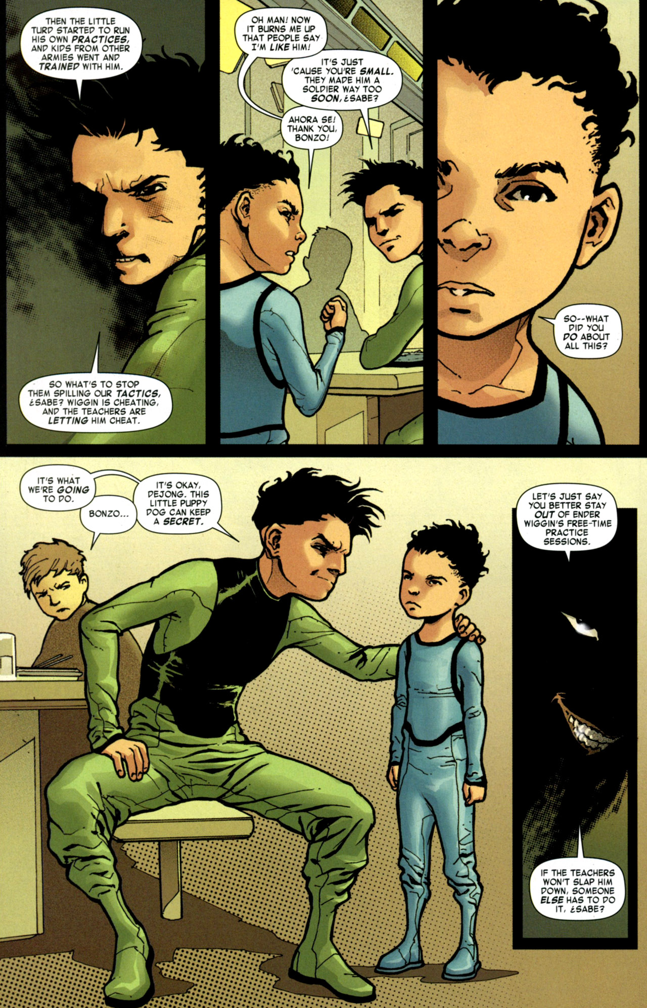 Read online Ender's Shadow: Battle School comic -  Issue #3 - 22