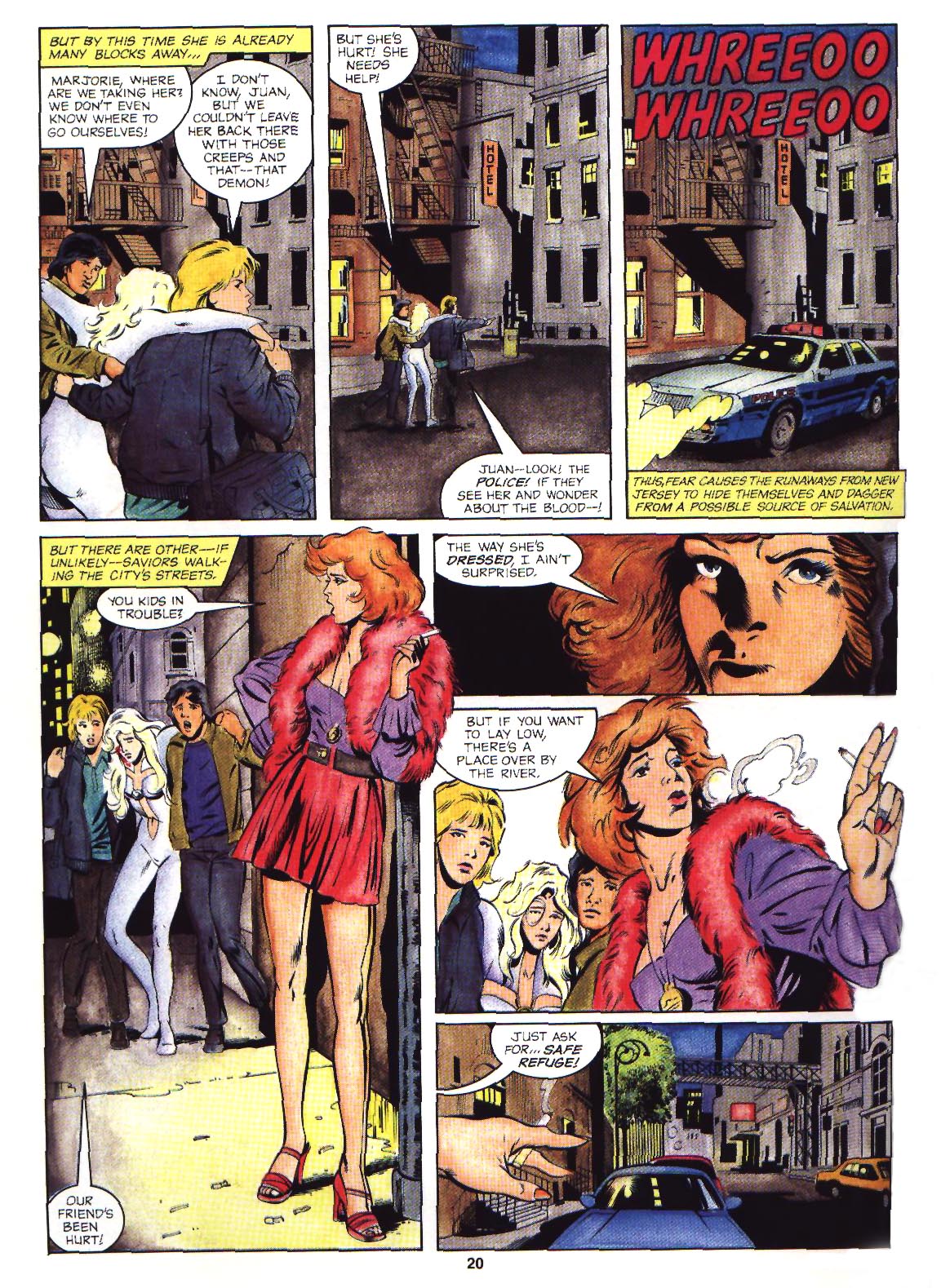 Marvel Graphic Novel: Cloak and Dagger and Power Pack: Shelter From The Storm issue TPB - Page 21