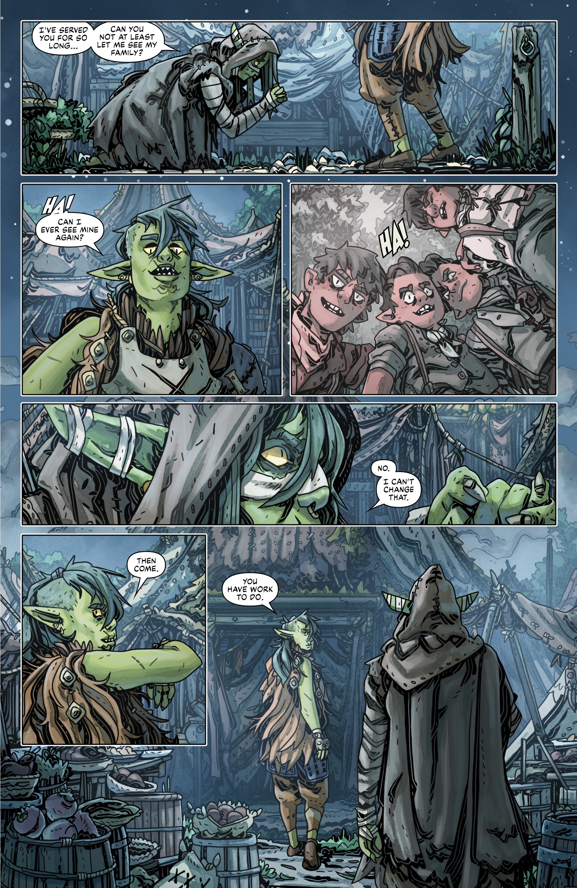 Read online Critical Role: The Mighty Nein Origins - Nott the Brave comic -  Issue # Full - 44