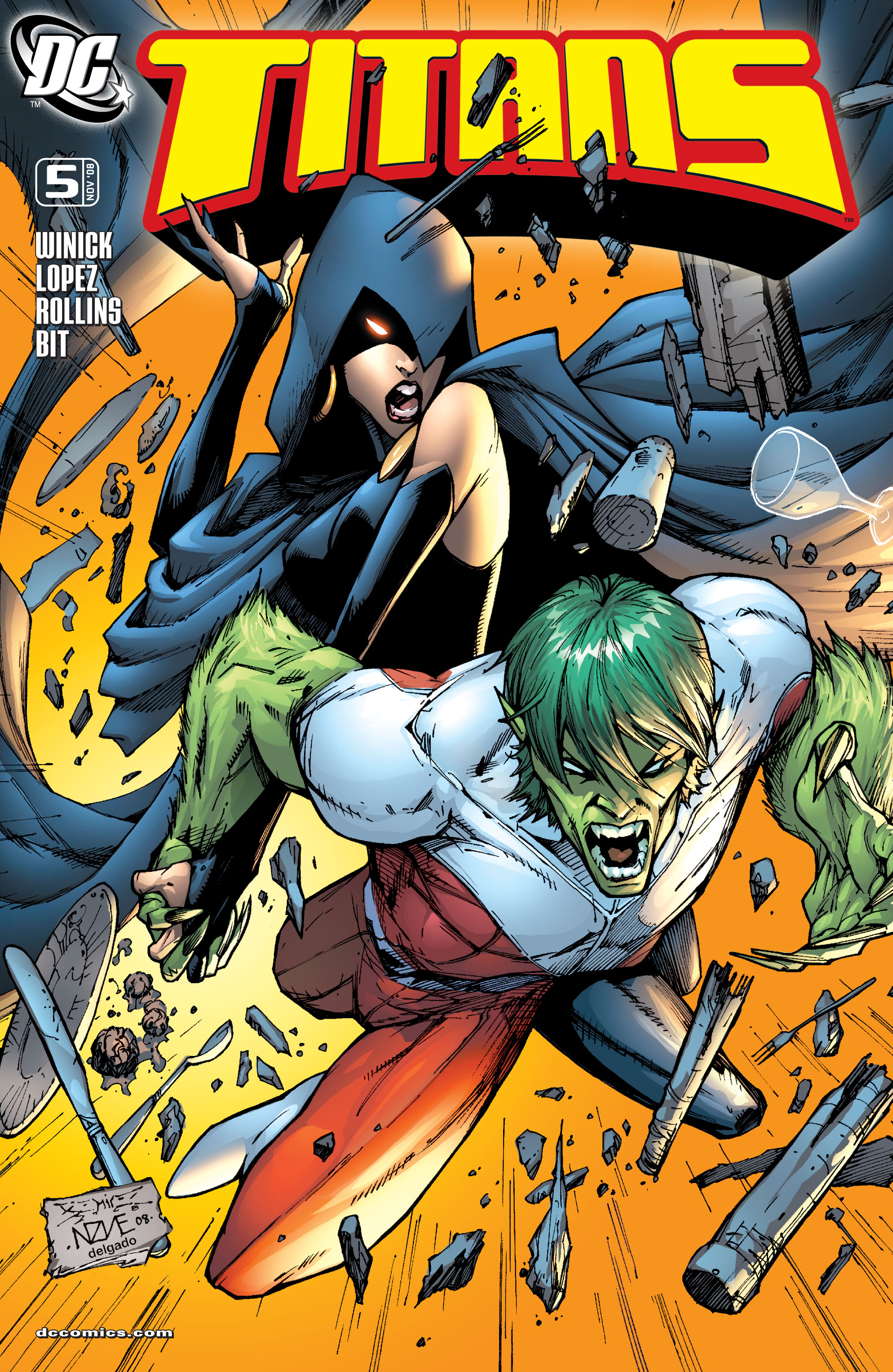 Read online Titans (2008) comic -  Issue #5 - 1