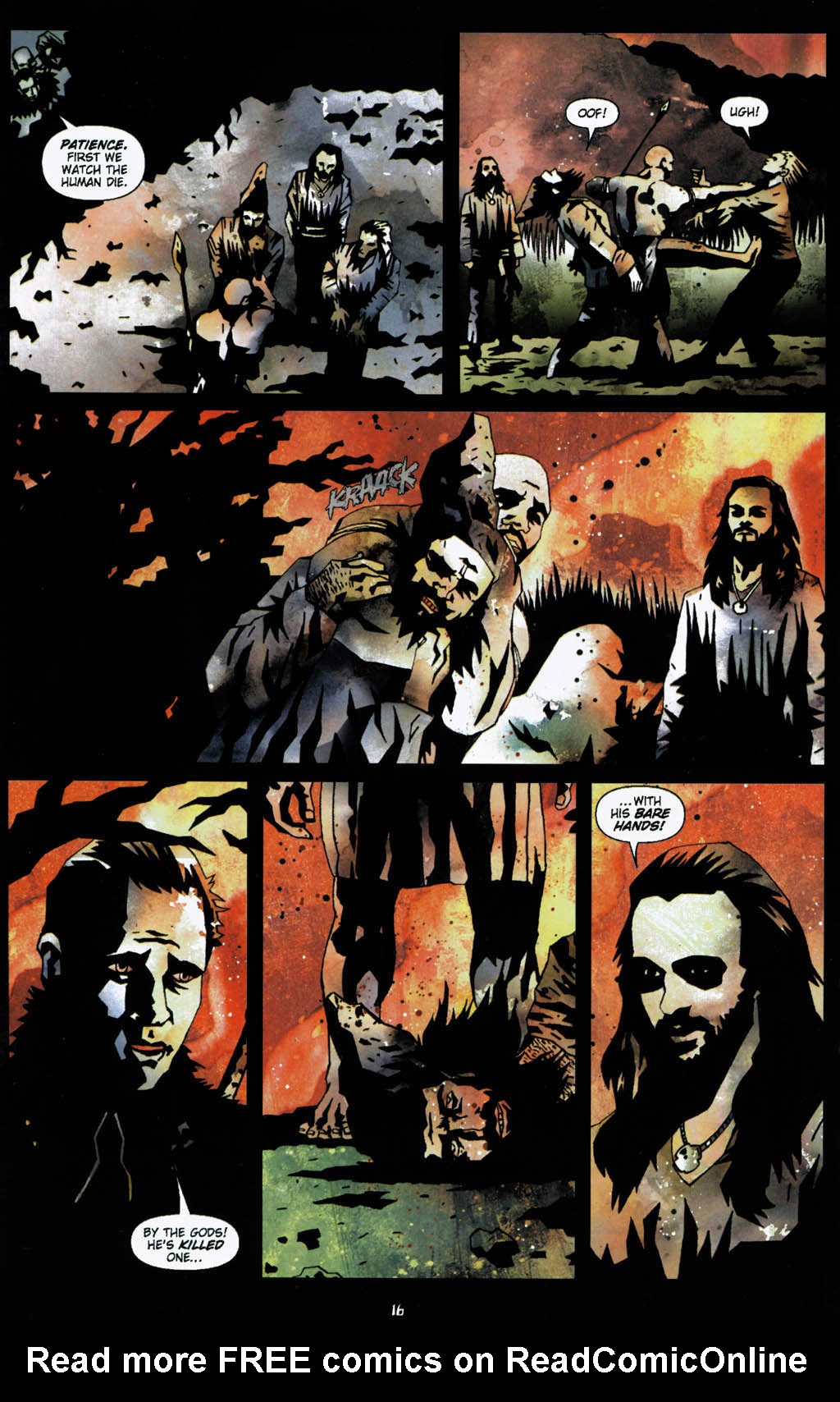 Read online Underworld: Red In Tooth And Claw comic -  Issue #1 - 18