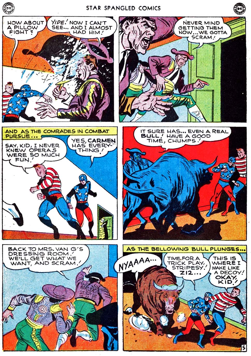 Read online Star Spangled Comics comic -  Issue #62 - 32