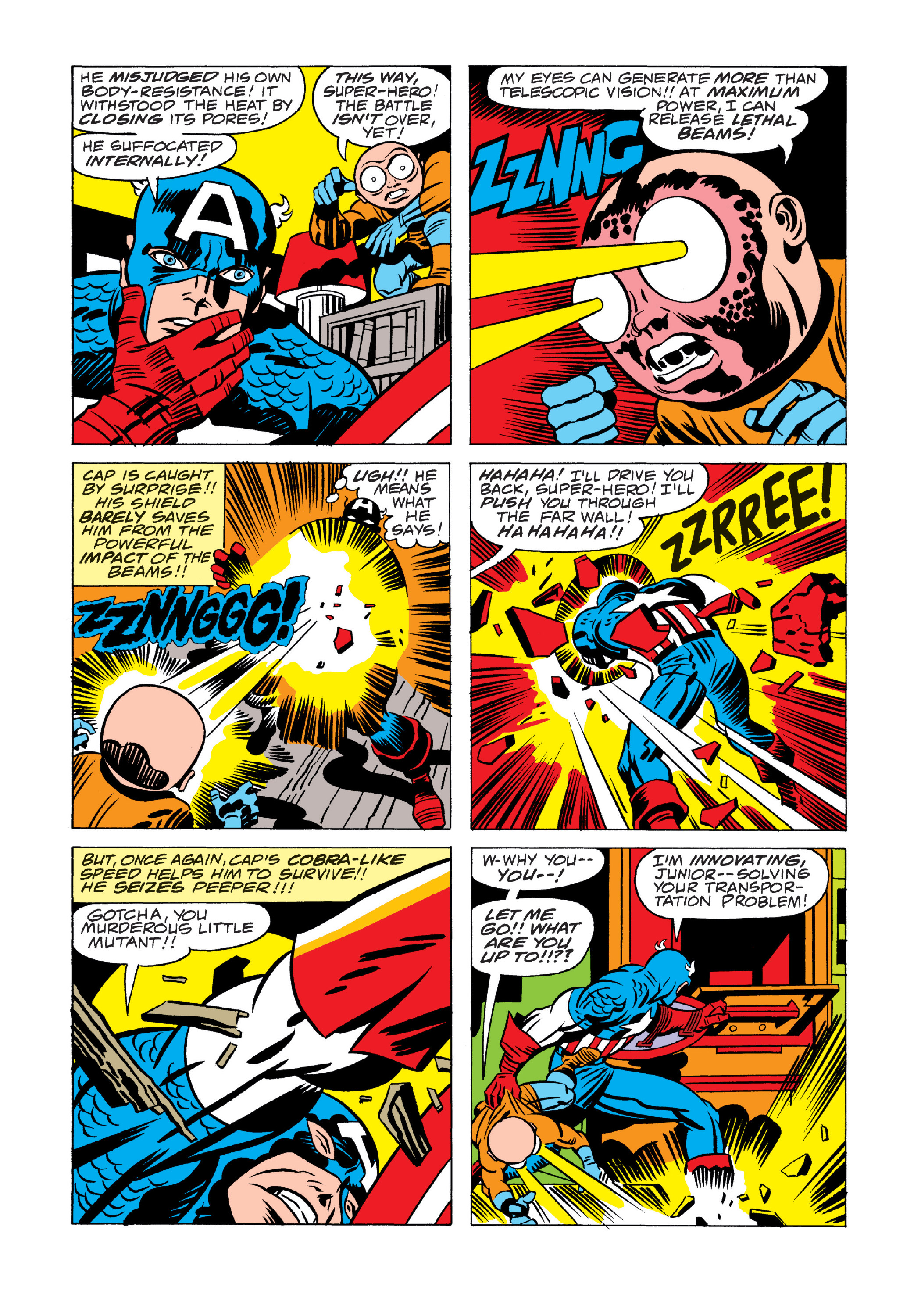 Read online Marvel Masterworks: Captain America comic -  Issue # TPB 11 (Part 3) - 85