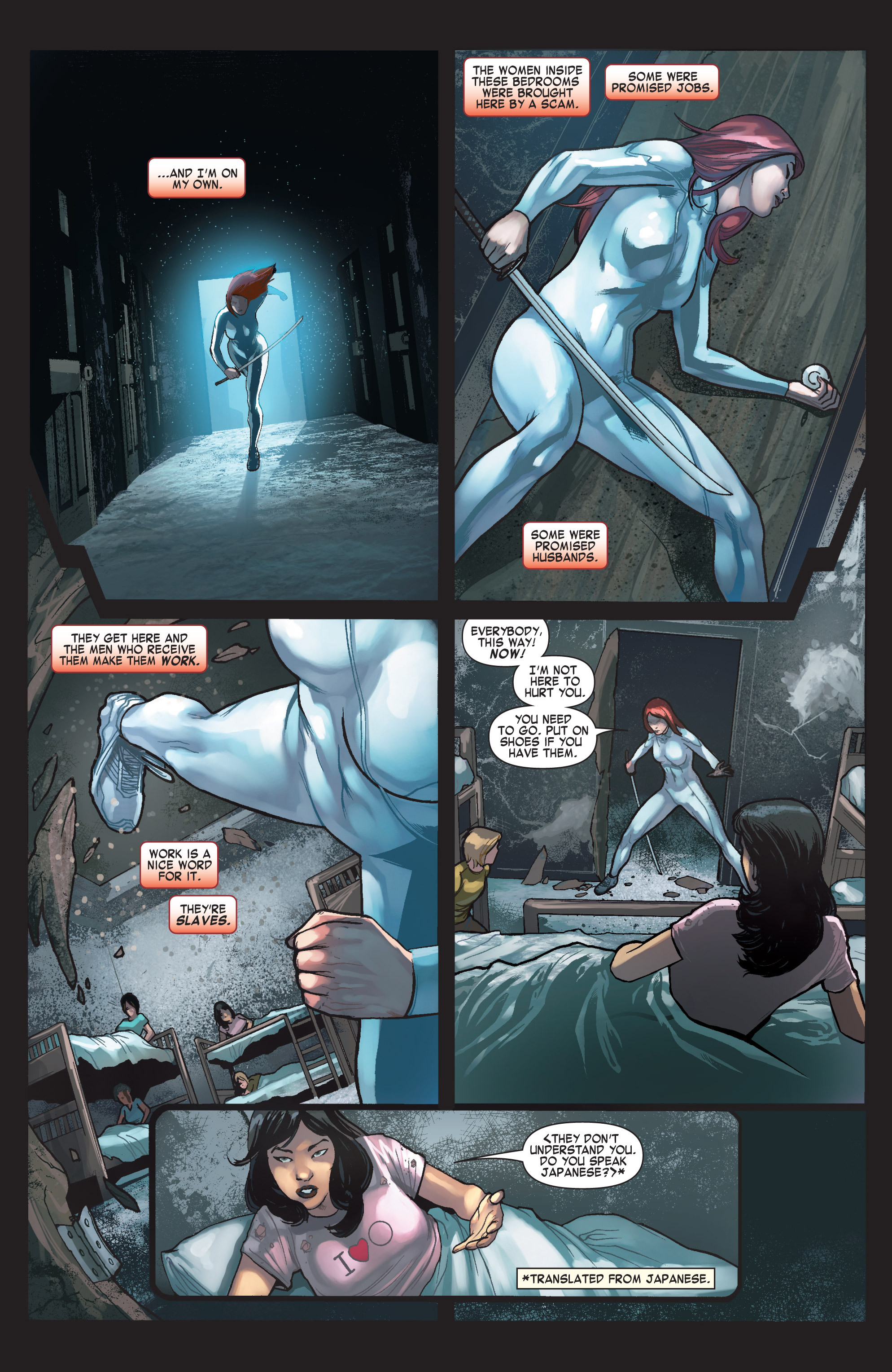 Read online Shadowland: Daughters of the Shadow comic -  Issue #1 - 4