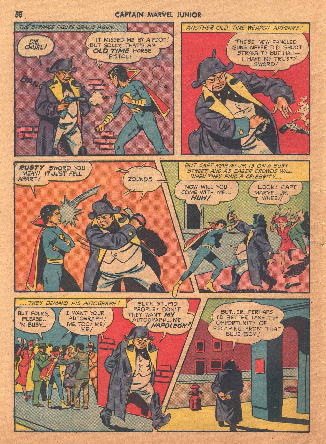 Read online Captain Marvel, Jr. comic -  Issue #108 - 60