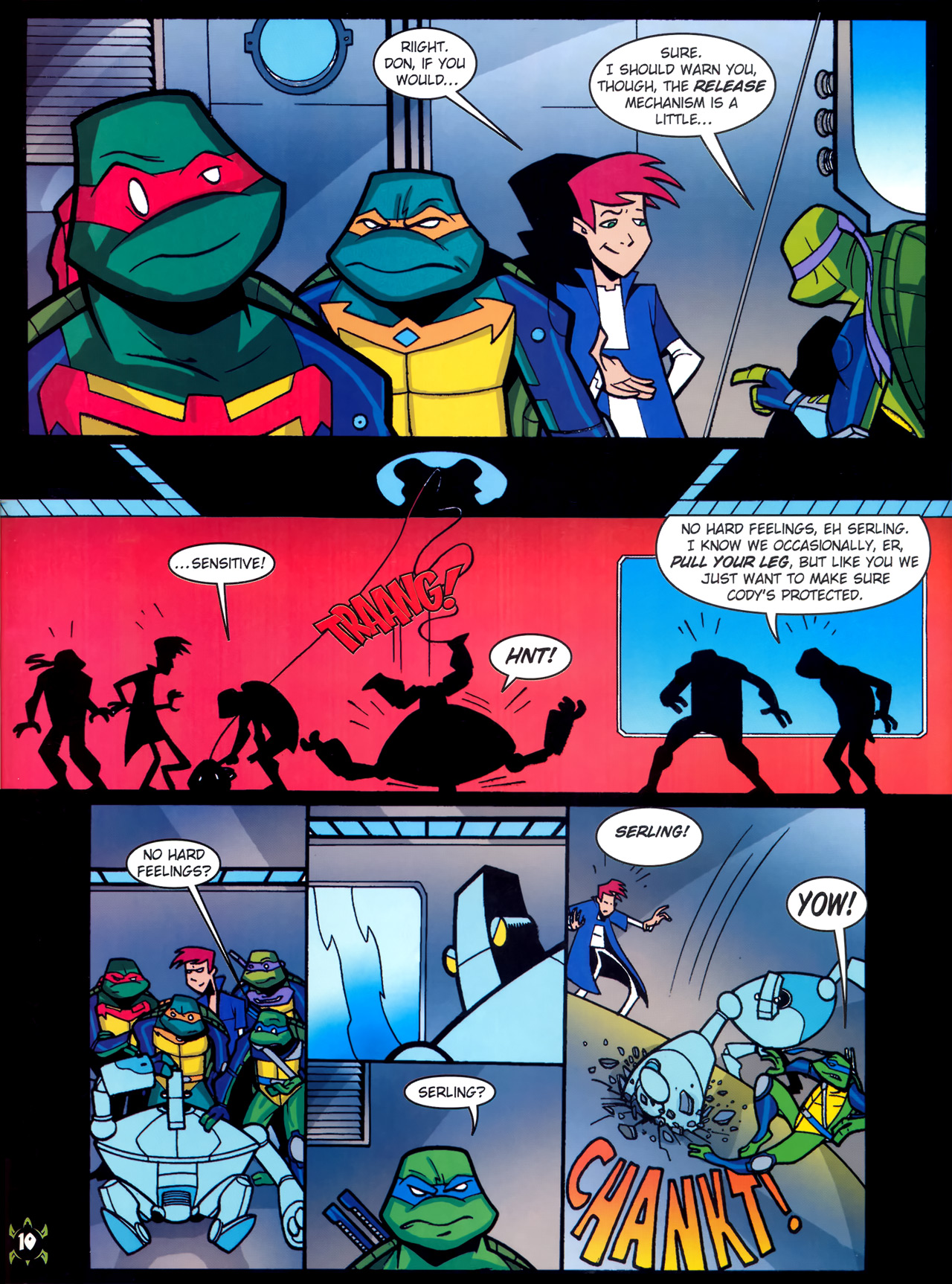 Read online Teenage Mutant Ninja Turtles Comic comic -  Issue #6 - 9