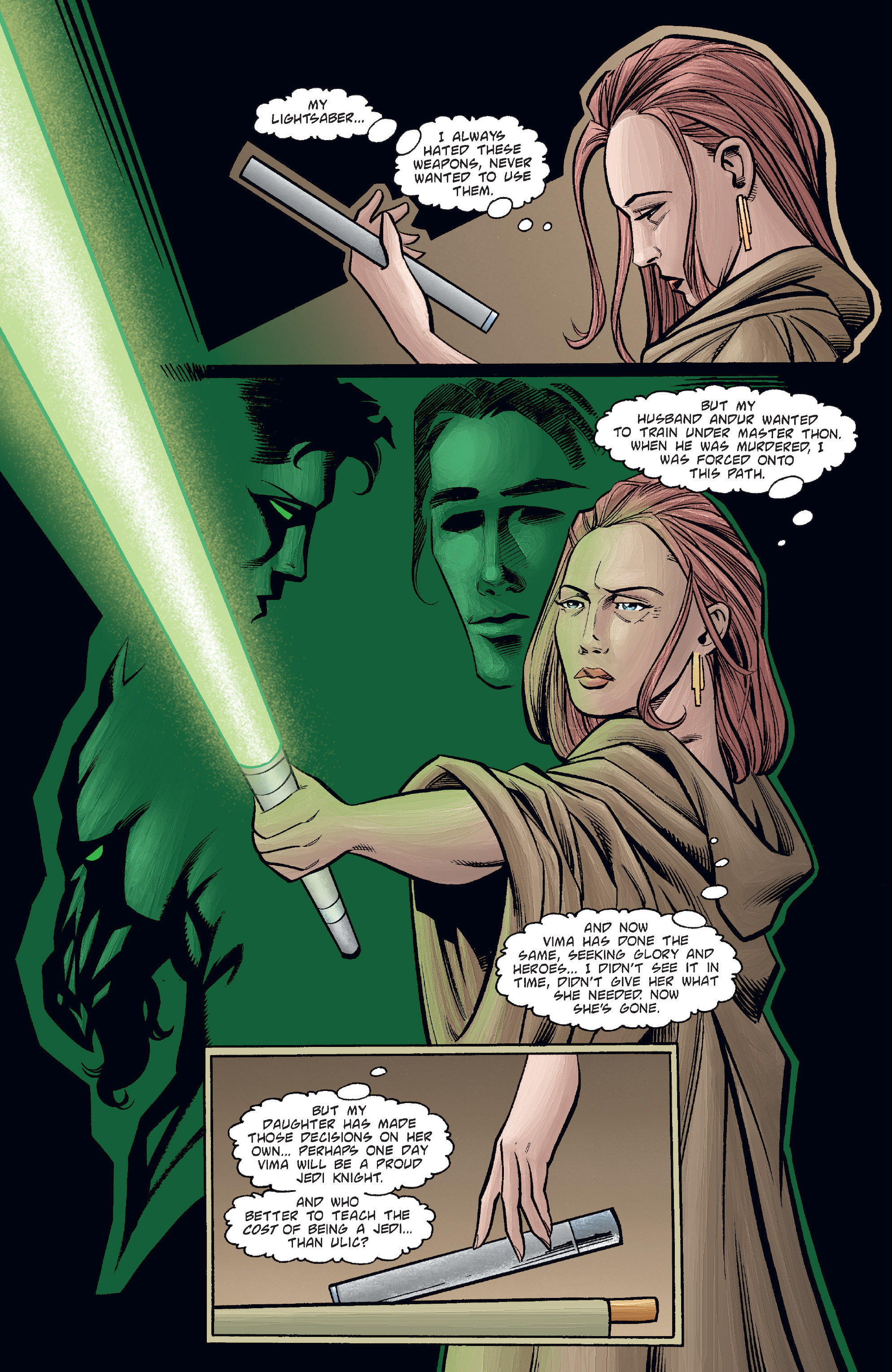 Read online Star Wars: Tales of the Jedi - Redemption comic -  Issue #4 - 16