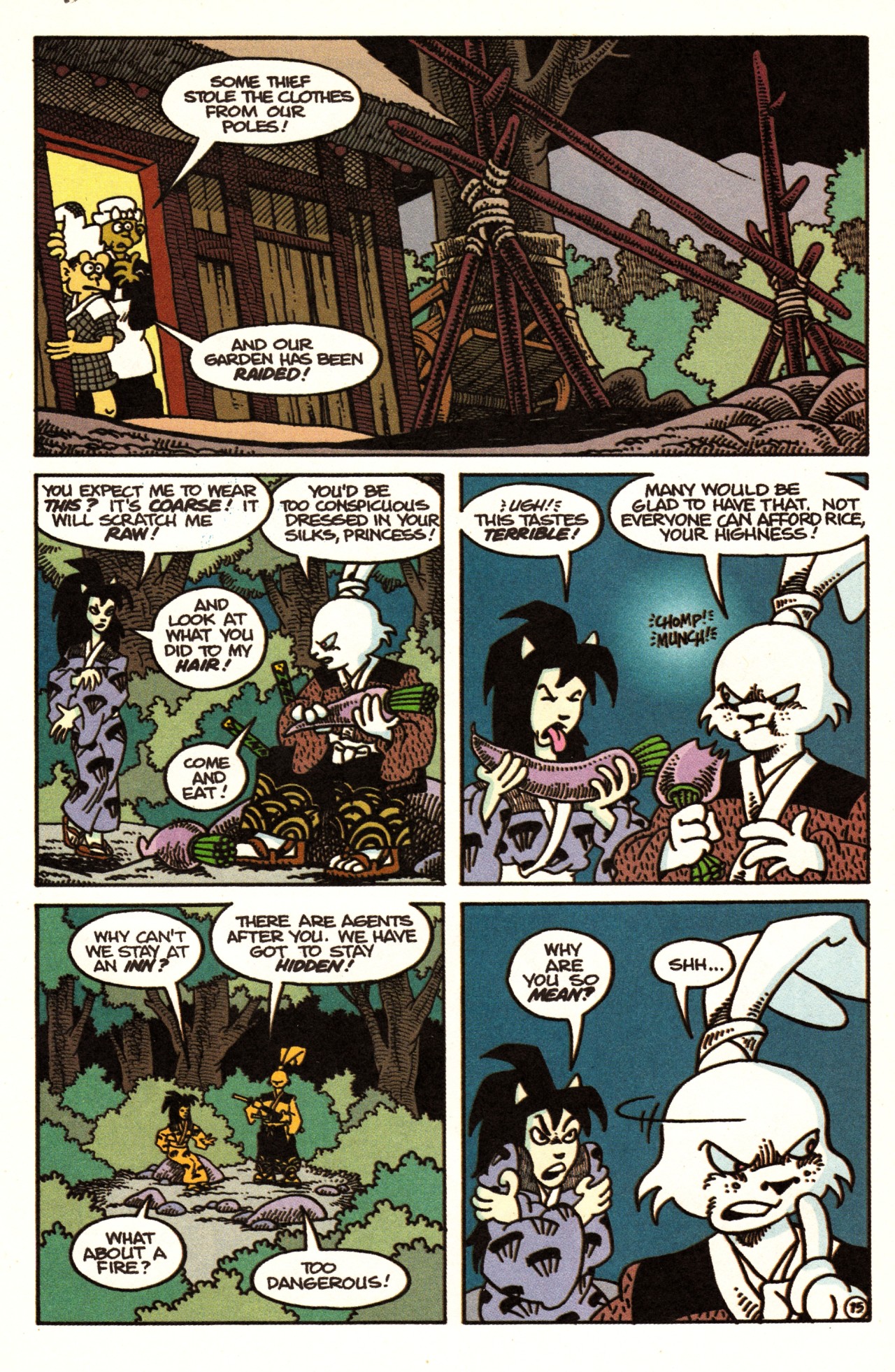 Read online Usagi Yojimbo (1993) comic -  Issue #13 - 15
