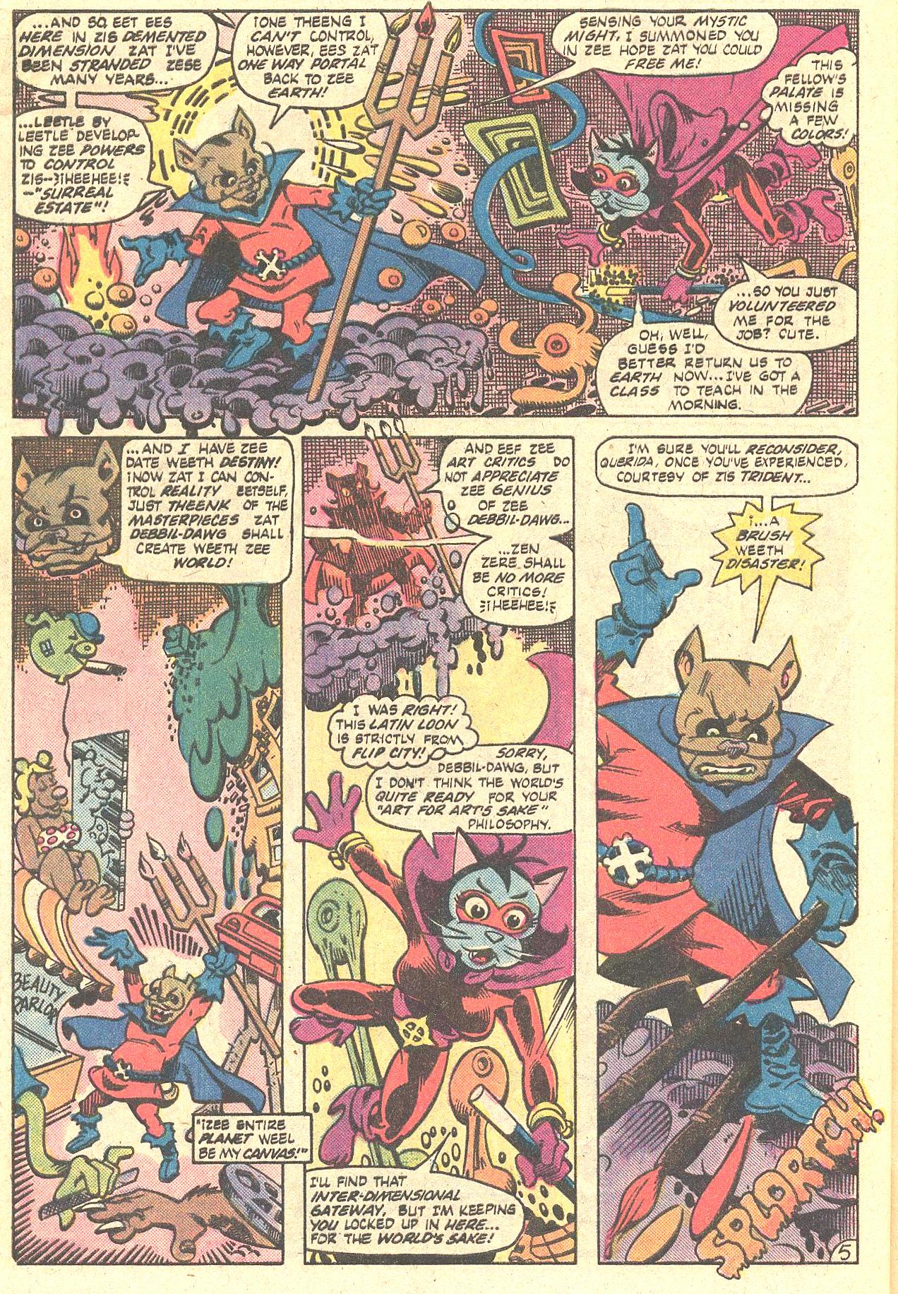 Read online Captain Carrot and His Amazing Zoo Crew! comic -  Issue #9 - 24