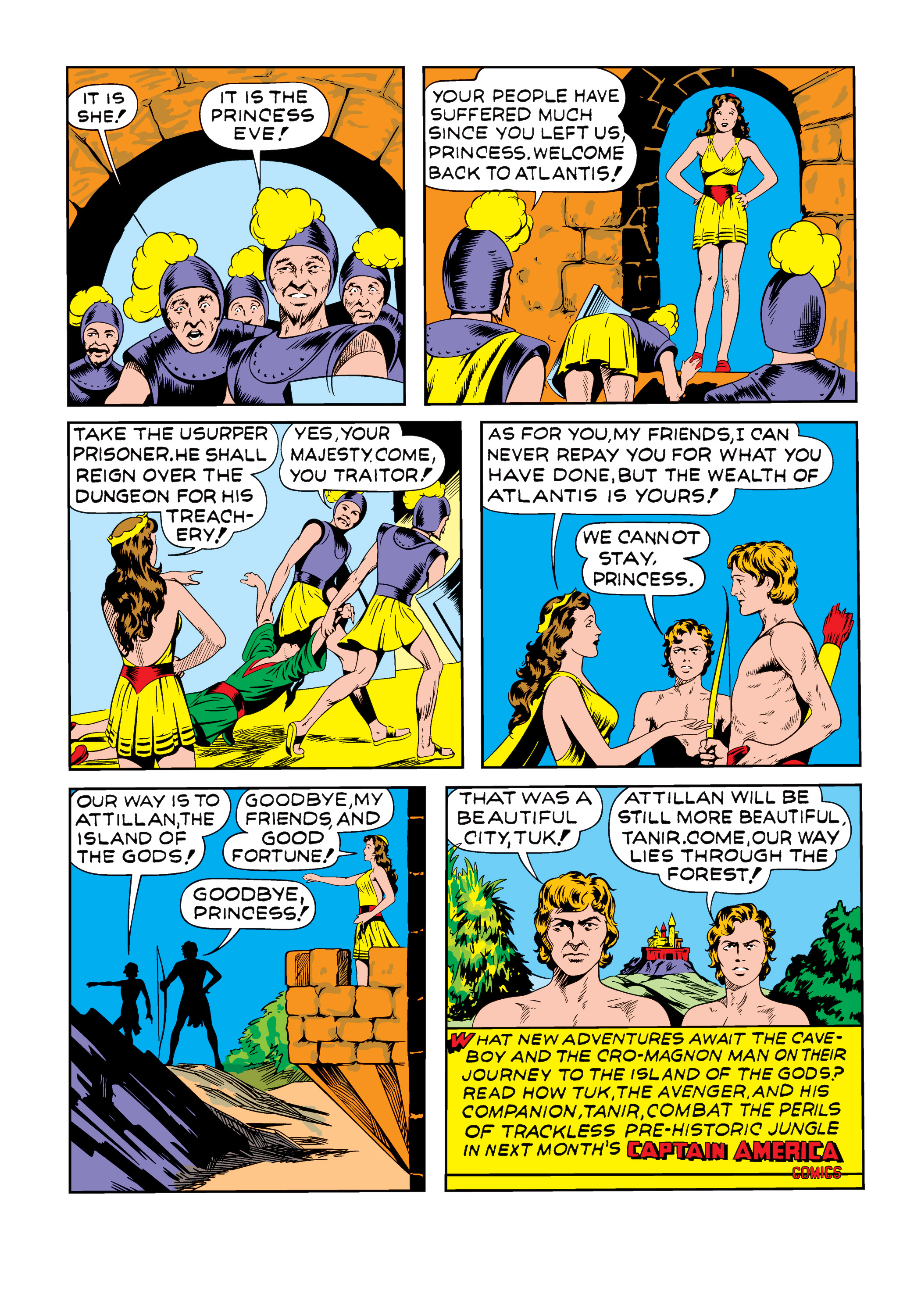 Read online Marvel Masterworks: Golden Age Captain America comic -  Issue # TPB 1 (Part 2) - 98