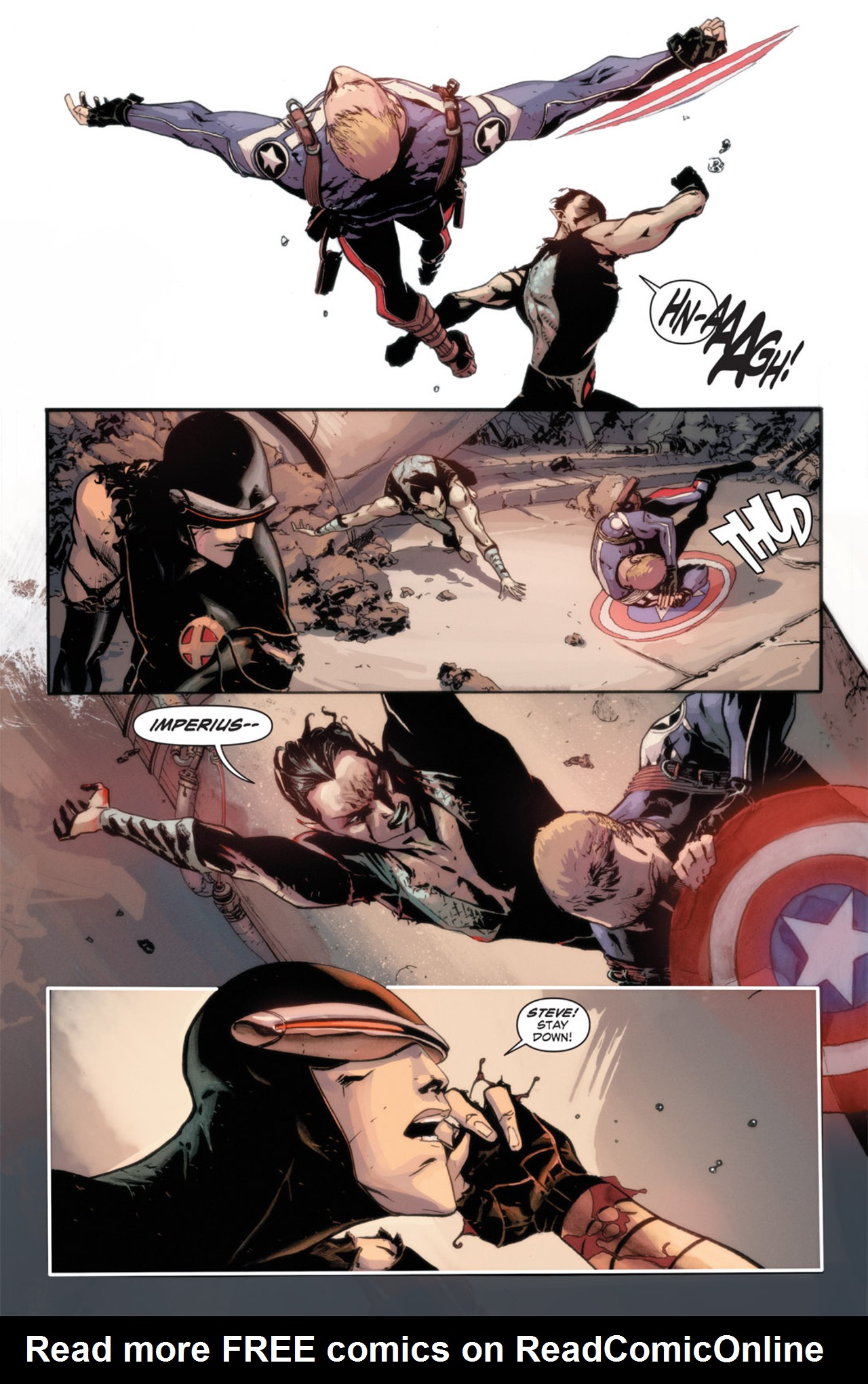 Read online X-Men/Steve Rogers: Escape From the Negative Zone comic -  Issue # TPB - 76