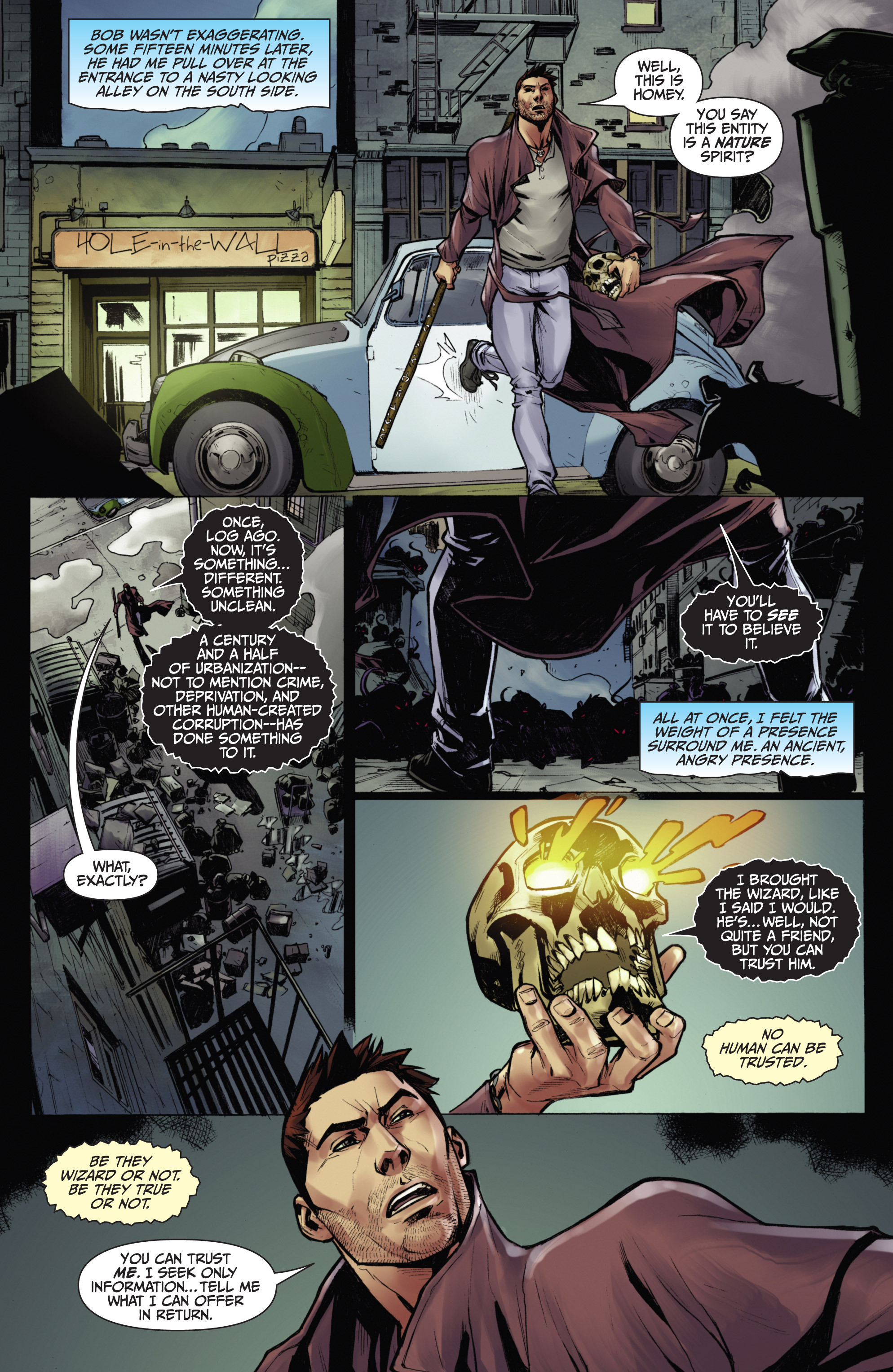 Read online Jim Butcher's The Dresden Files: Down Town comic -  Issue # _TPB - 43
