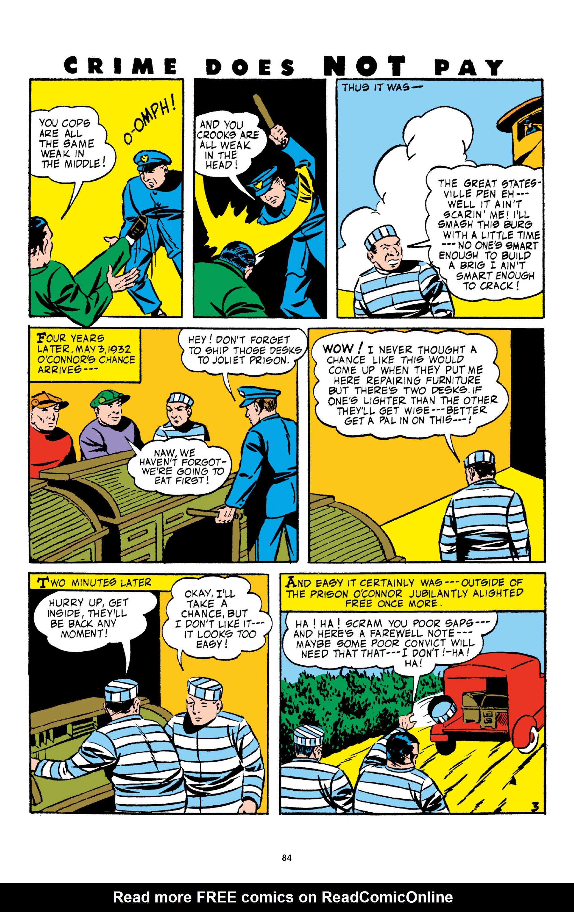 Read online Crime Does Not Pay Archives comic -  Issue # TPB 3 (Part 1) - 84