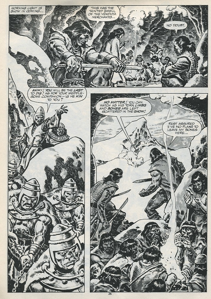 Read online The Savage Sword Of Conan comic -  Issue #187 - 28