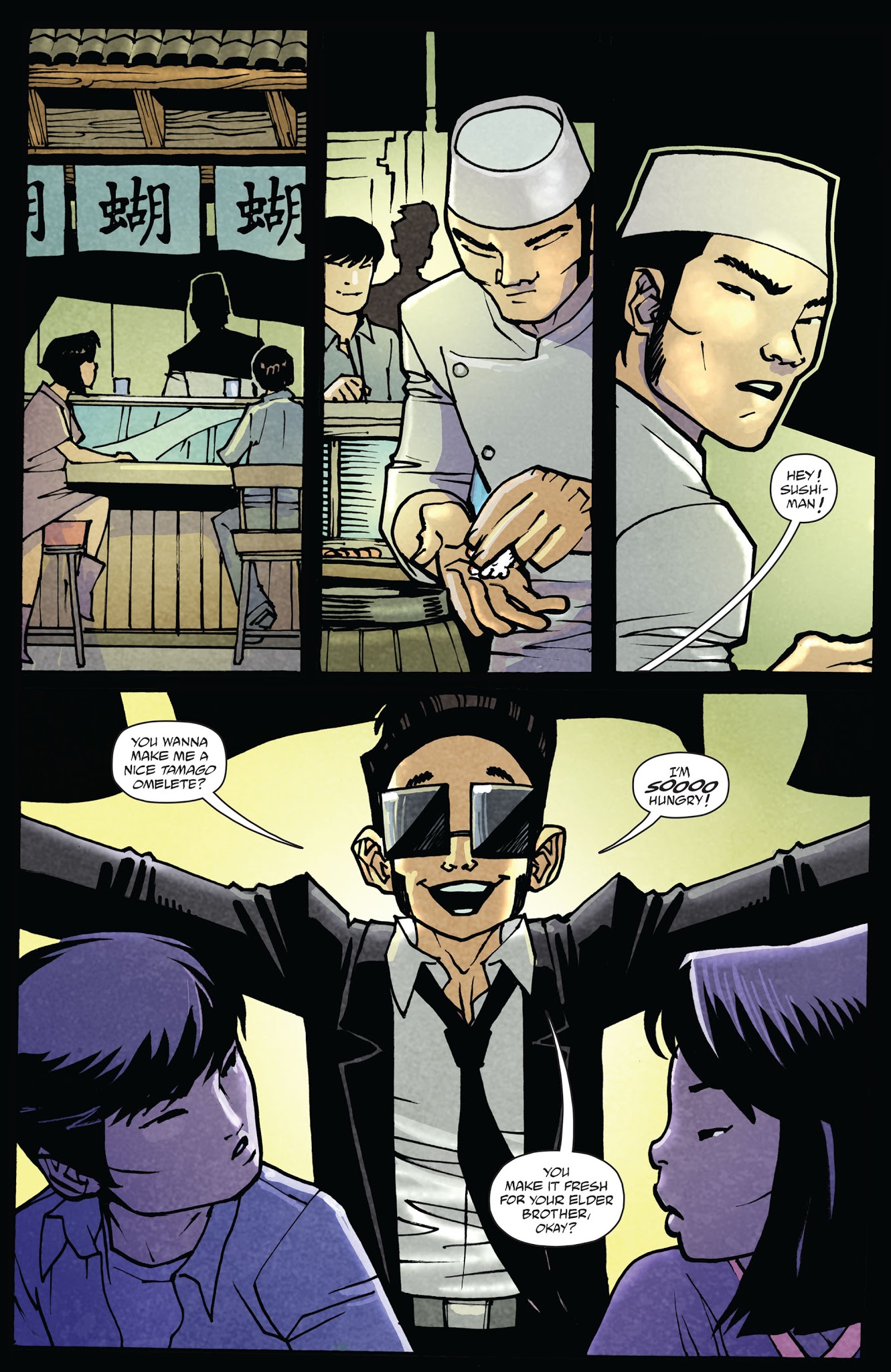 Read online Get Jiro!: Blood & Sushi comic -  Issue # TPB - 102