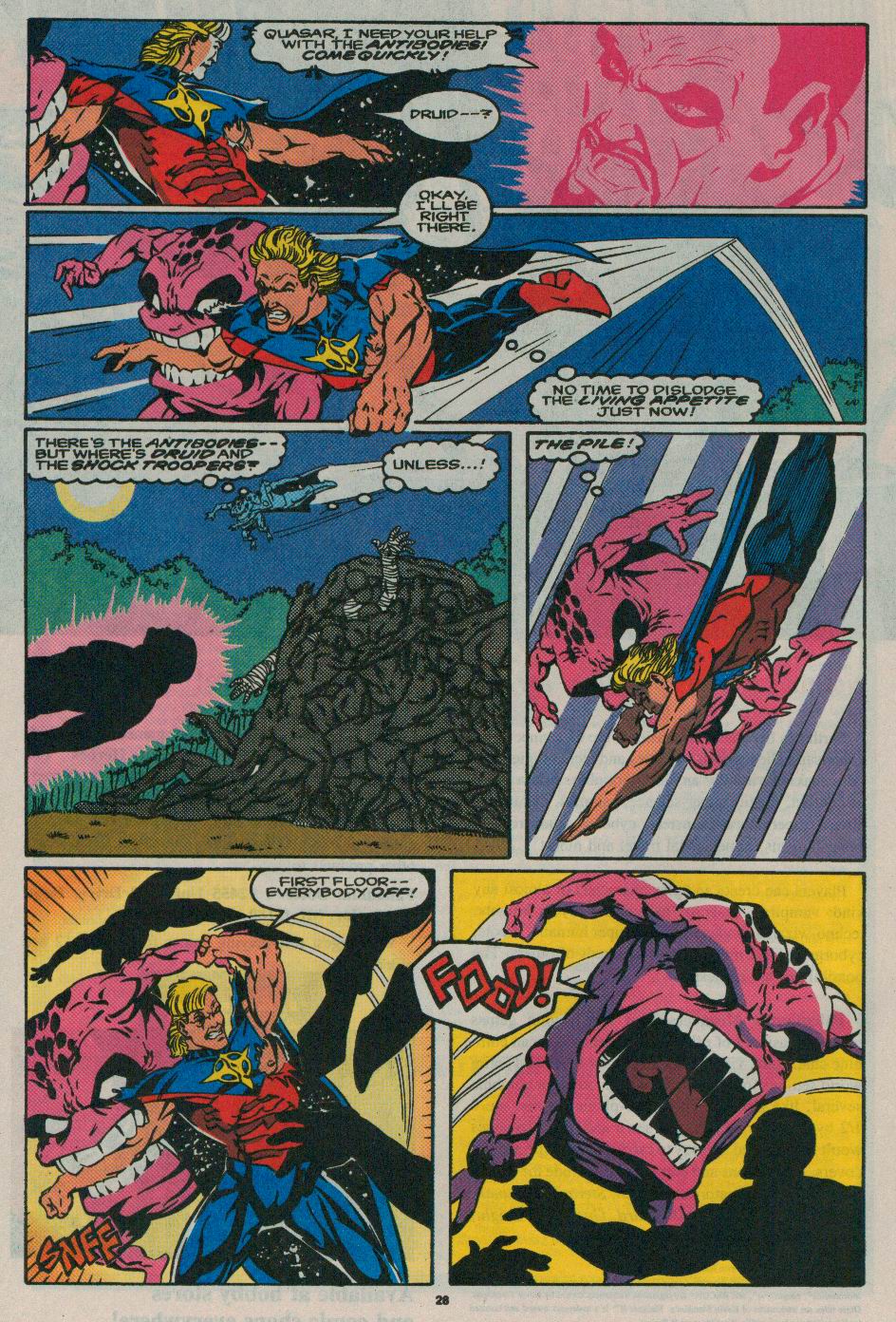 Read online Quasar comic -  Issue #46 - 20