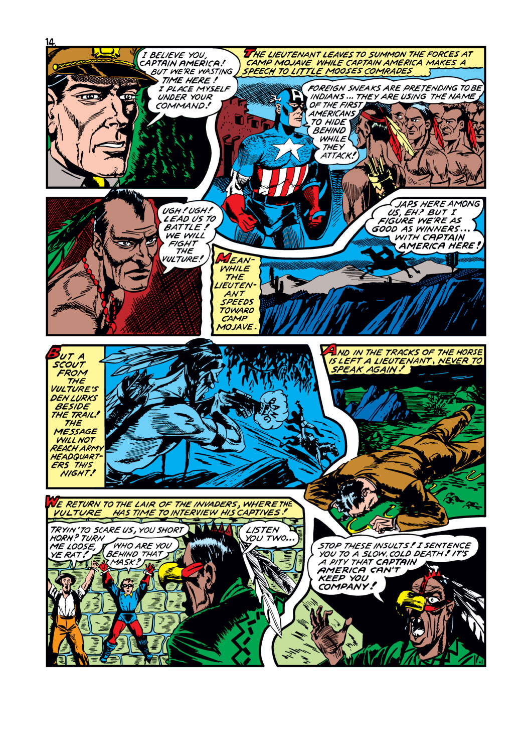 Read online Captain America Comics comic -  Issue #14 - 16