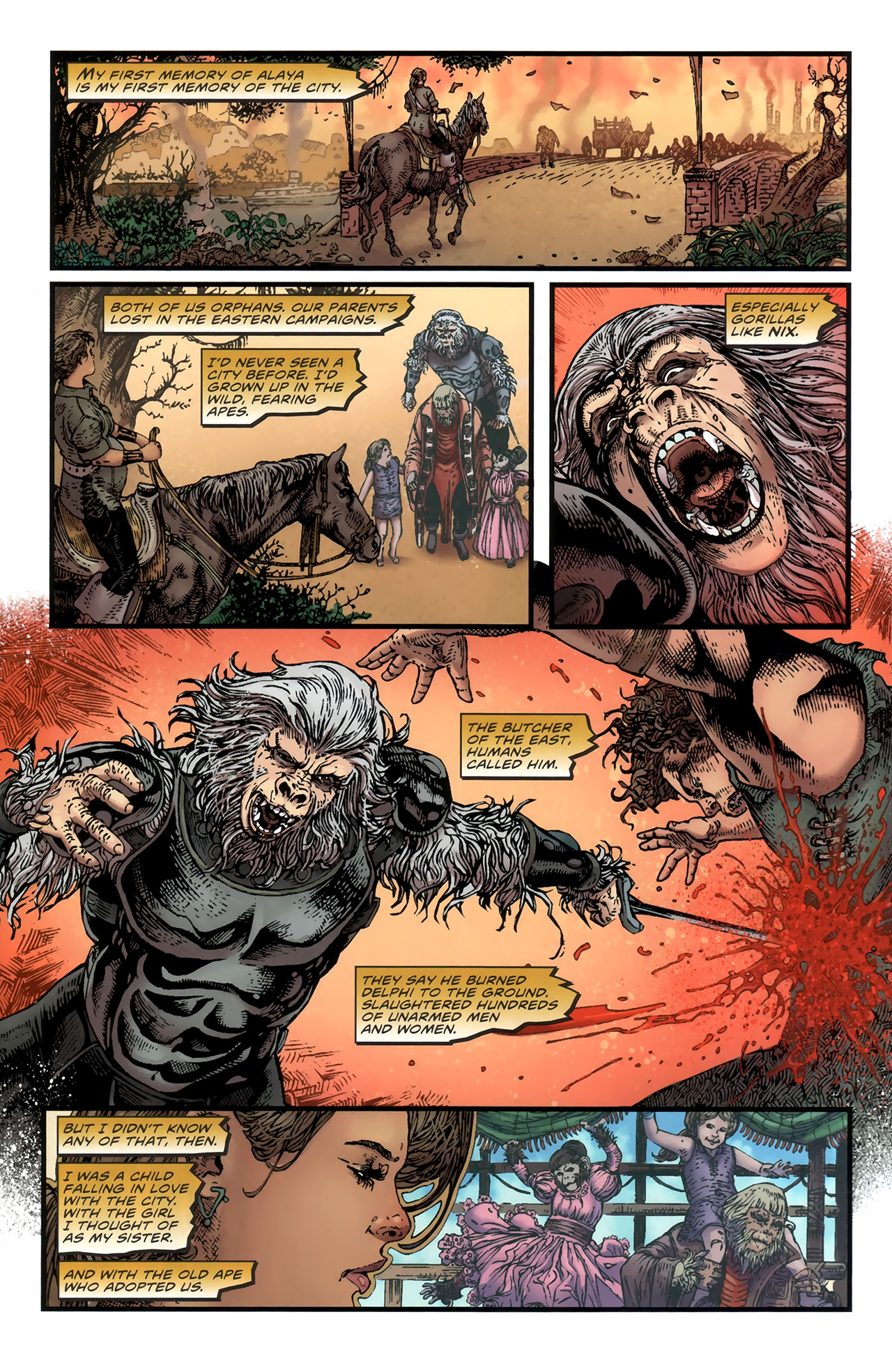 Read online Planet of the Apes (2011) comic -  Issue #1 - 18