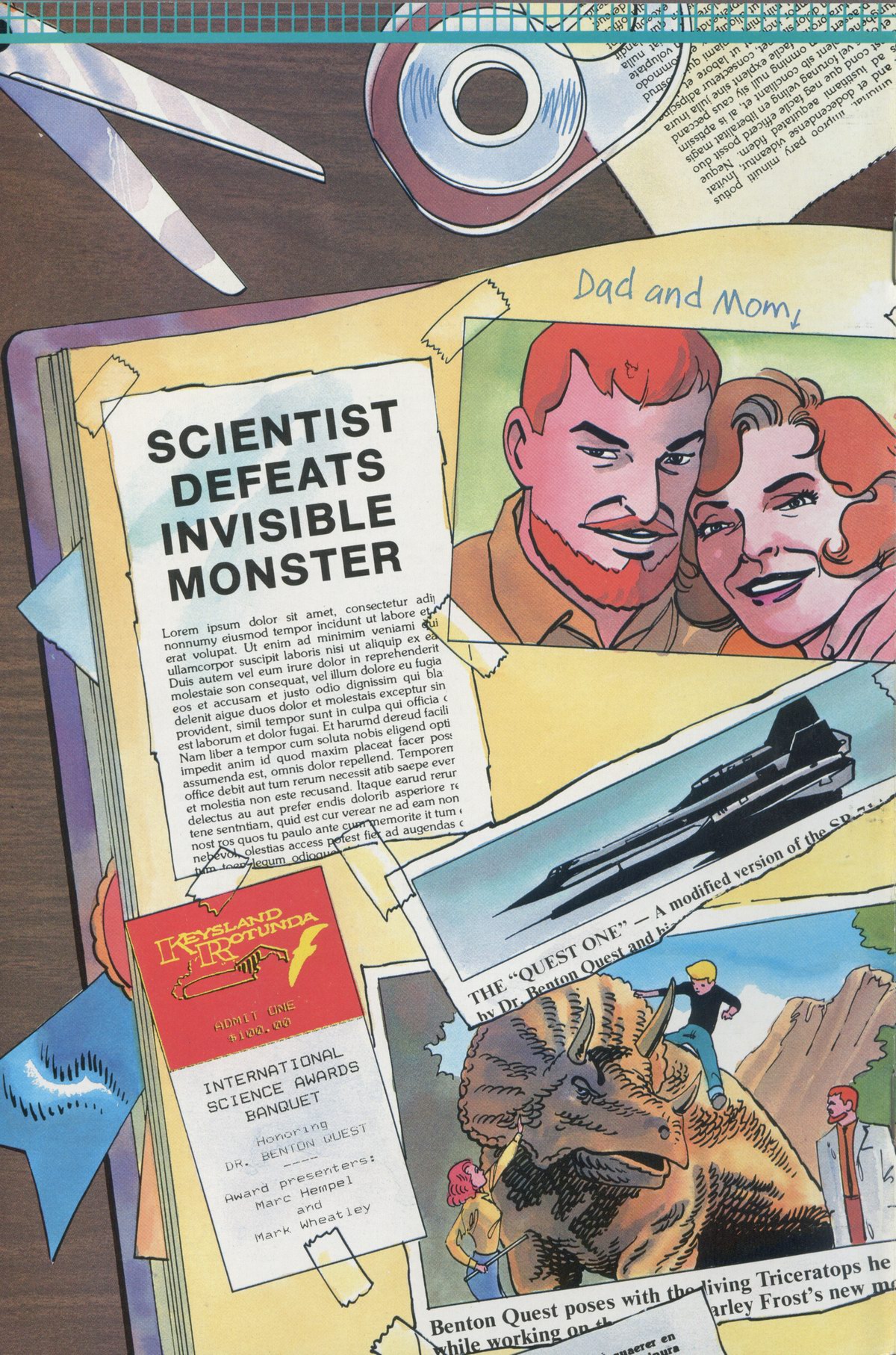 Read online Jonny Quest comic -  Issue #26 - 36