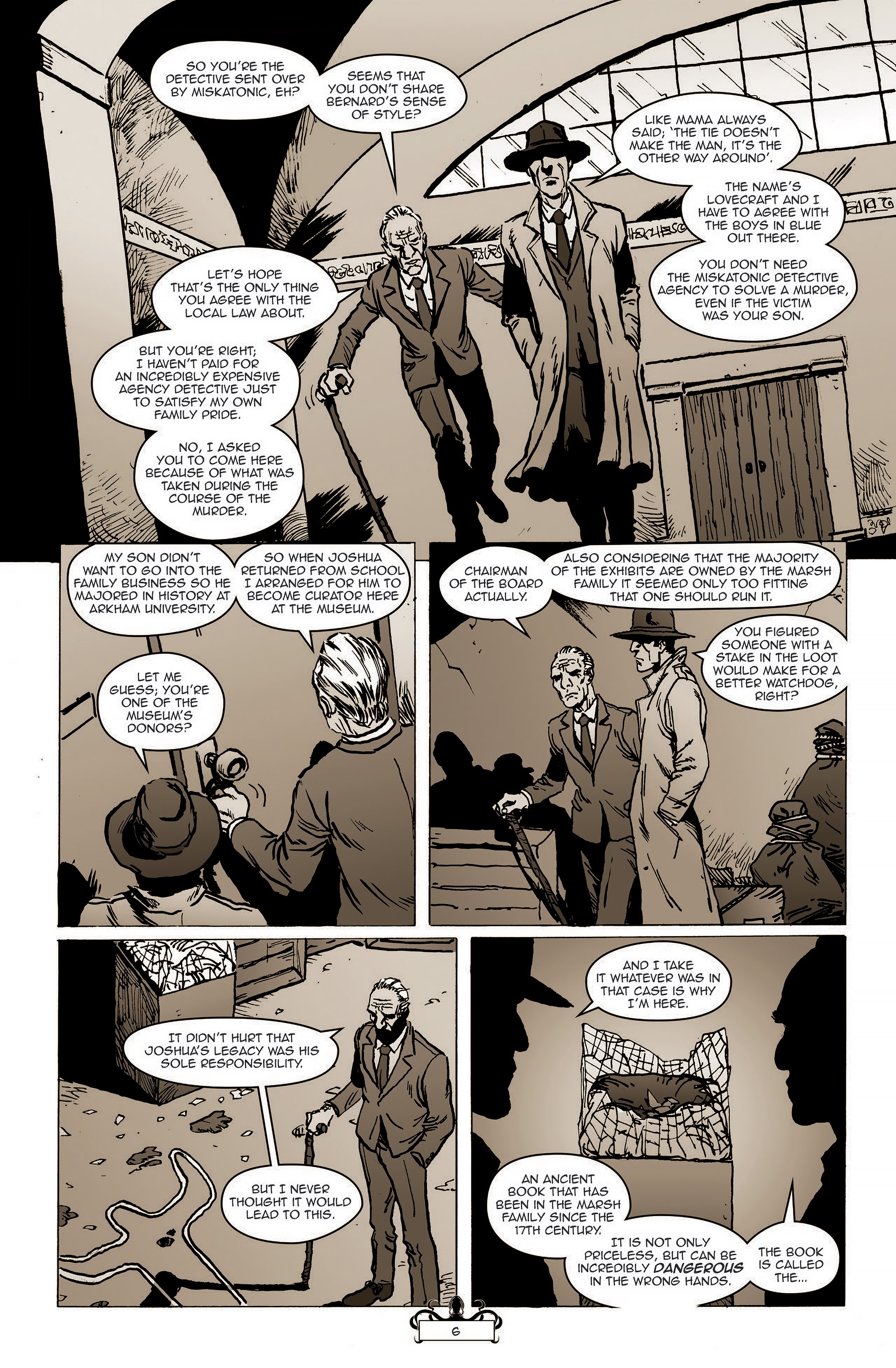 Read online Lovecraft P.I. - A Shot in the Dark comic -  Issue # TPB - 8