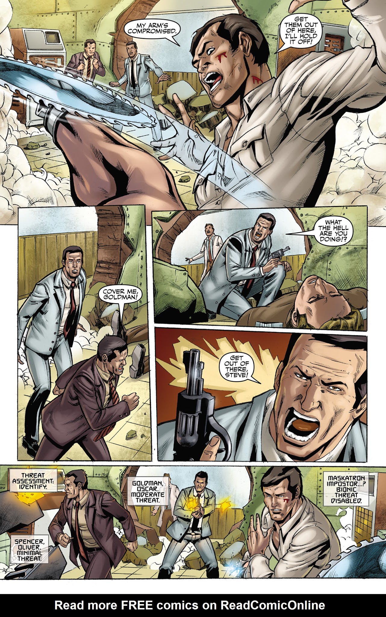 Read online The Six Million Dollar Man: Season Six comic -  Issue #5 - 3