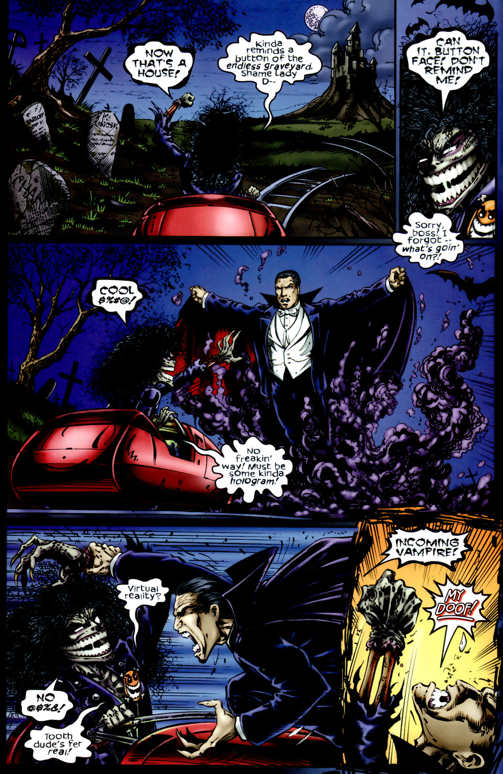 Read online Evil Ernie vs. the Movie Monsters comic -  Issue # Full - 10