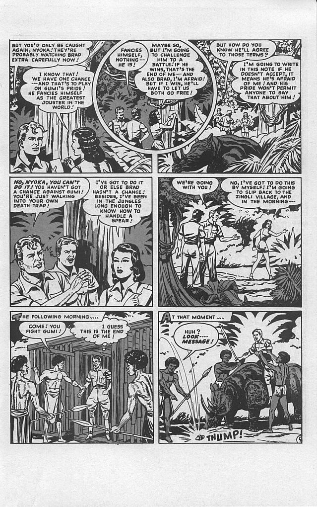Read online The Further Adventures of Nyoka the Jungle Girl comic -  Issue #3 - 19