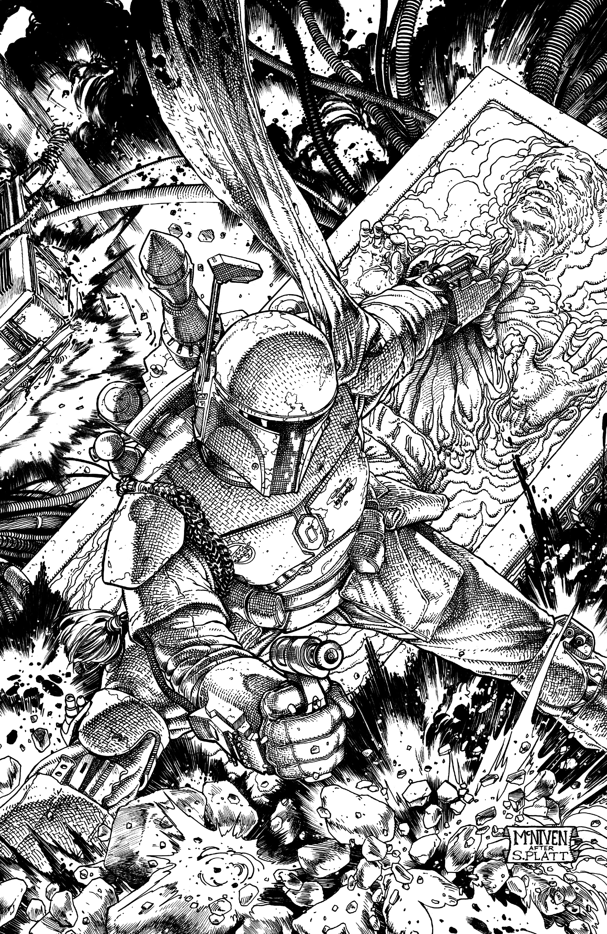 Read online Star Wars: War Of The Bounty Hunters Alpha comic -  Issue # _Director’s Cut - 24