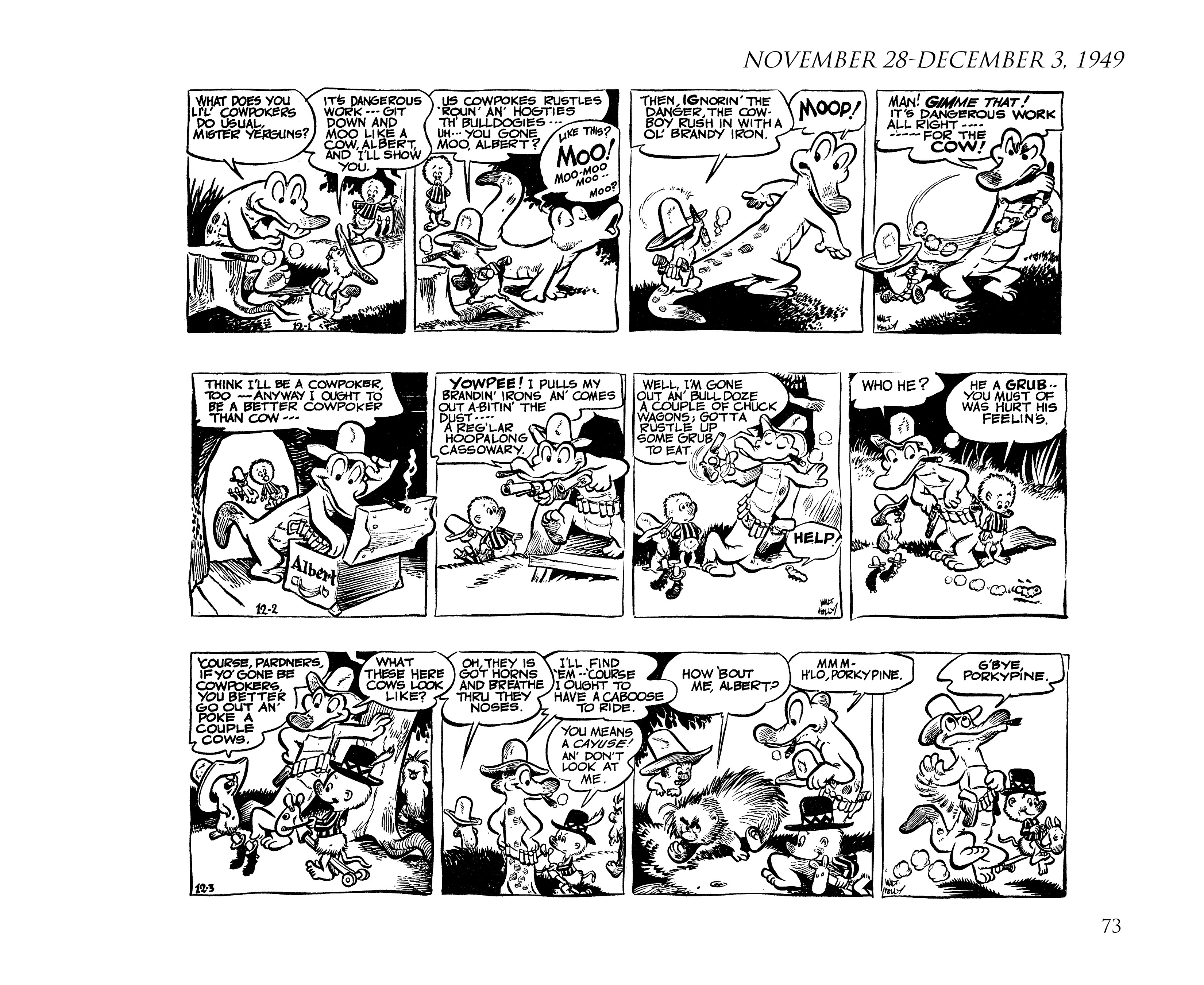 Read online Pogo by Walt Kelly: The Complete Syndicated Comic Strips comic -  Issue # TPB 1 (Part 1) - 91