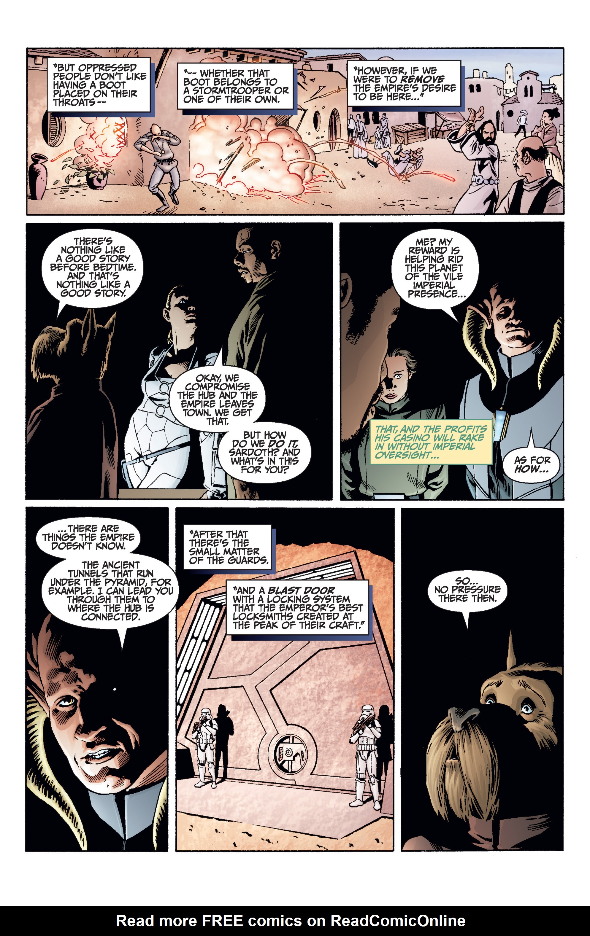 Read online Star Wars: Rebellion comic -  Issue #8 - 11