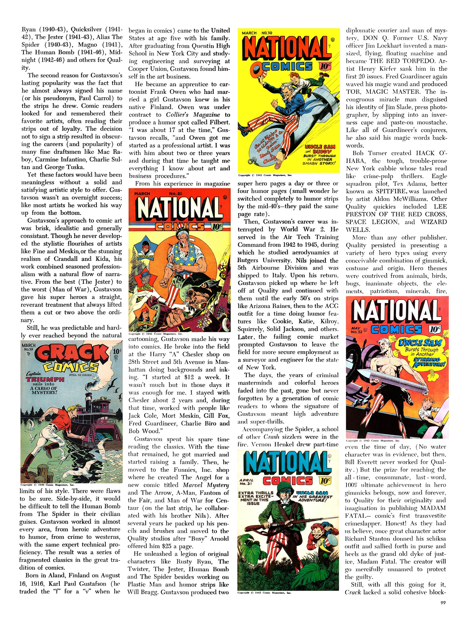 Read online The Steranko History of Comics comic -  Issue # TPB 2 - 98