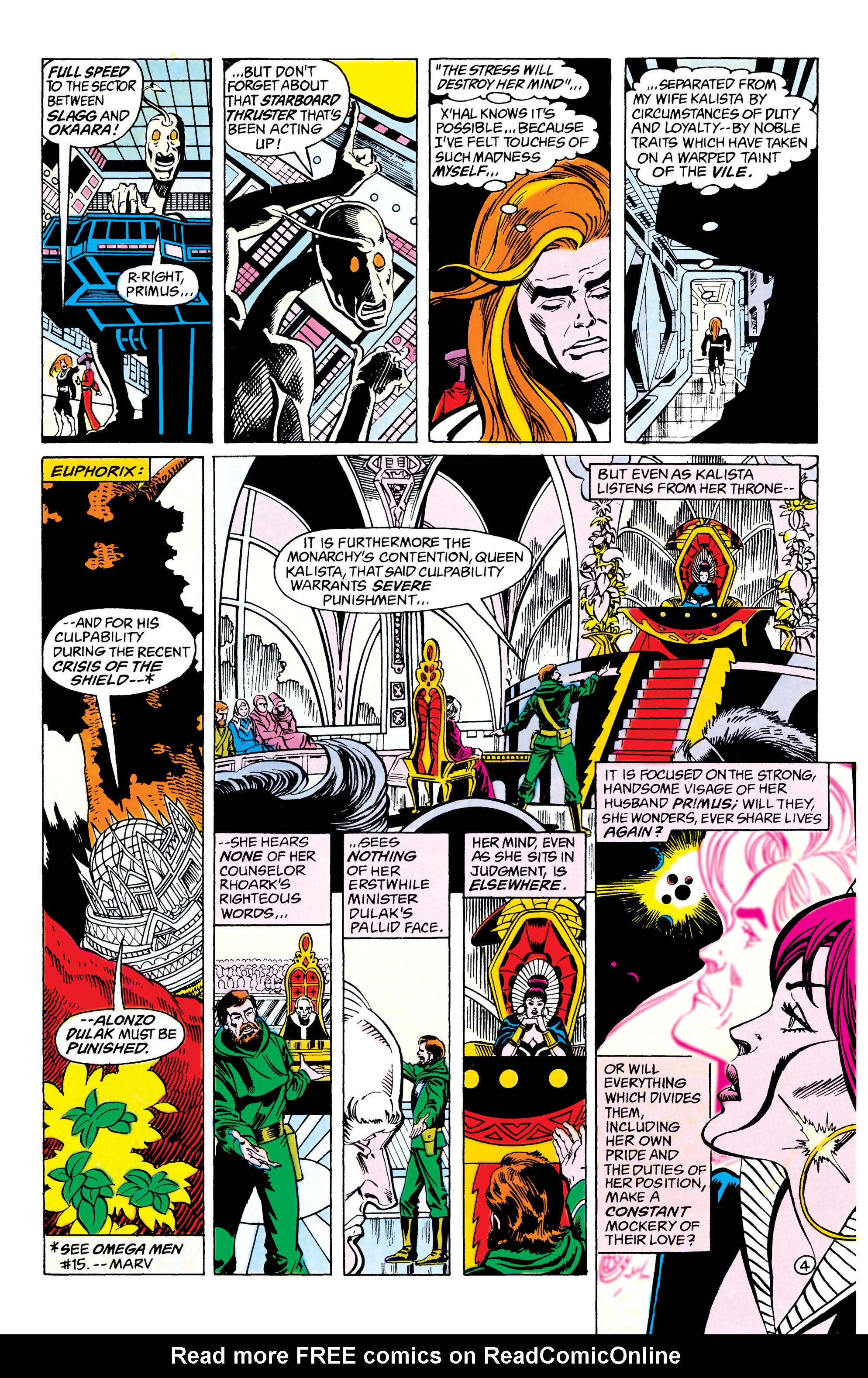 Read online The Omega Men (1983) comic -  Issue #17 - 5