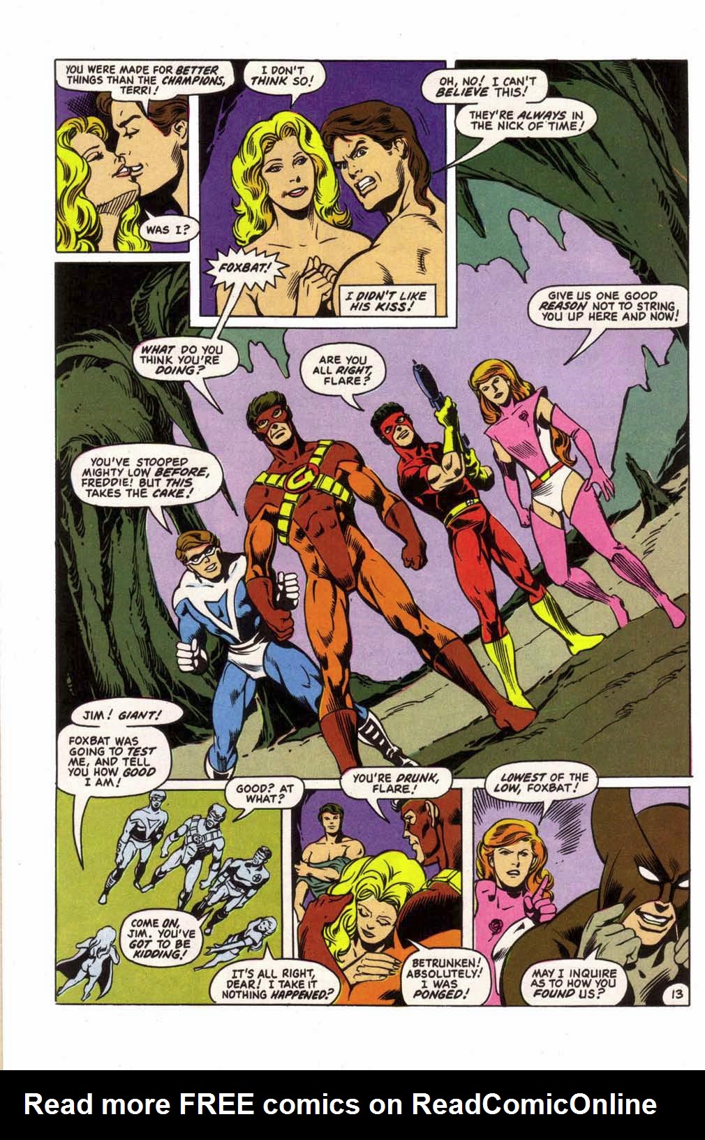 Read online Champions (1987) comic -  Issue #8 - 30