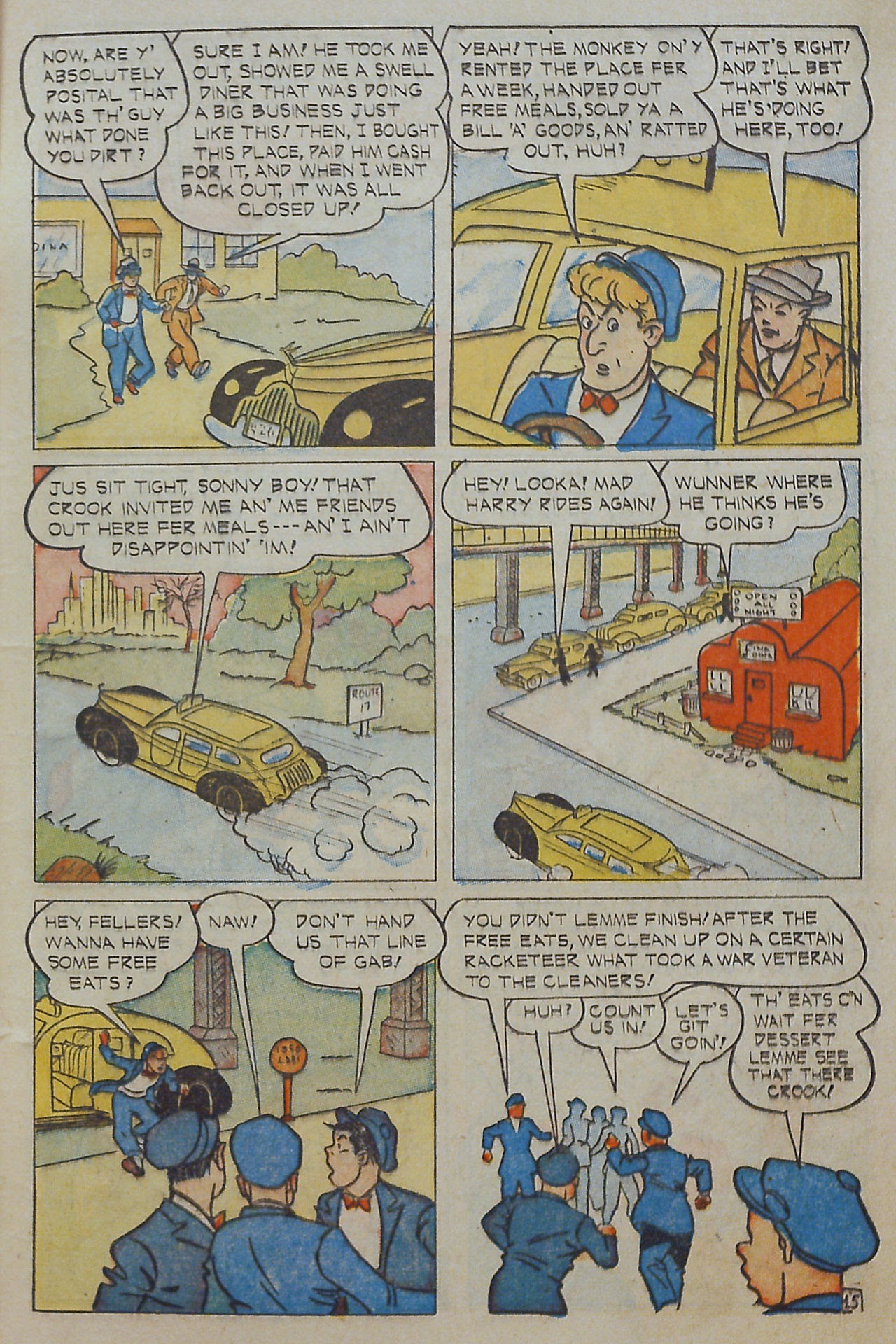 Read online Super-Mystery Comics comic -  Issue #30 - 17