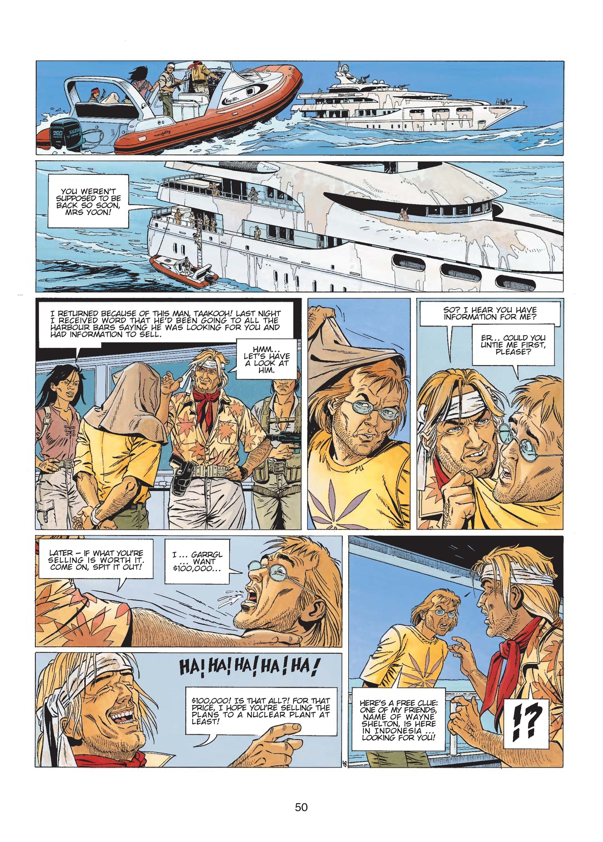 Read online Wayne Shelton comic -  Issue #4 - 52