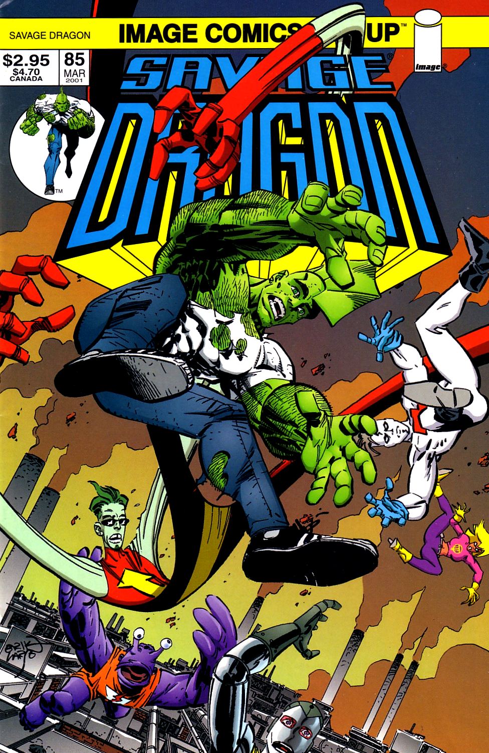Read online The Savage Dragon (1993) comic -  Issue #85 - 1