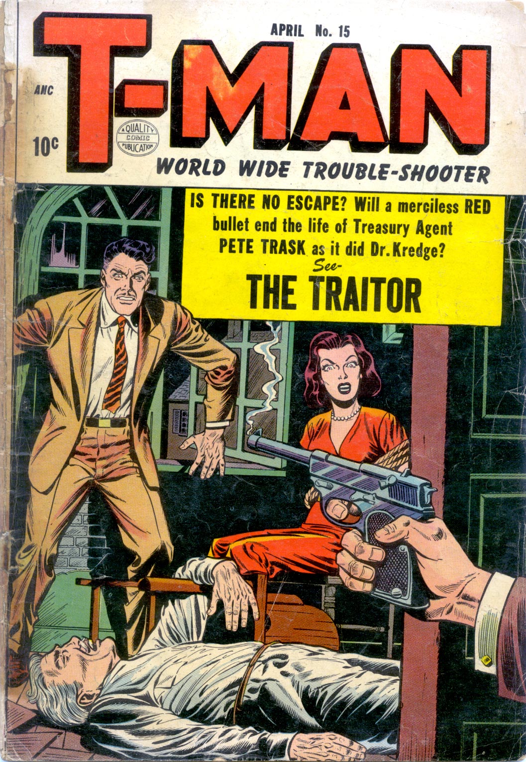 Read online T-Man: World Wide Trouble Shooter comic -  Issue #15 - 1