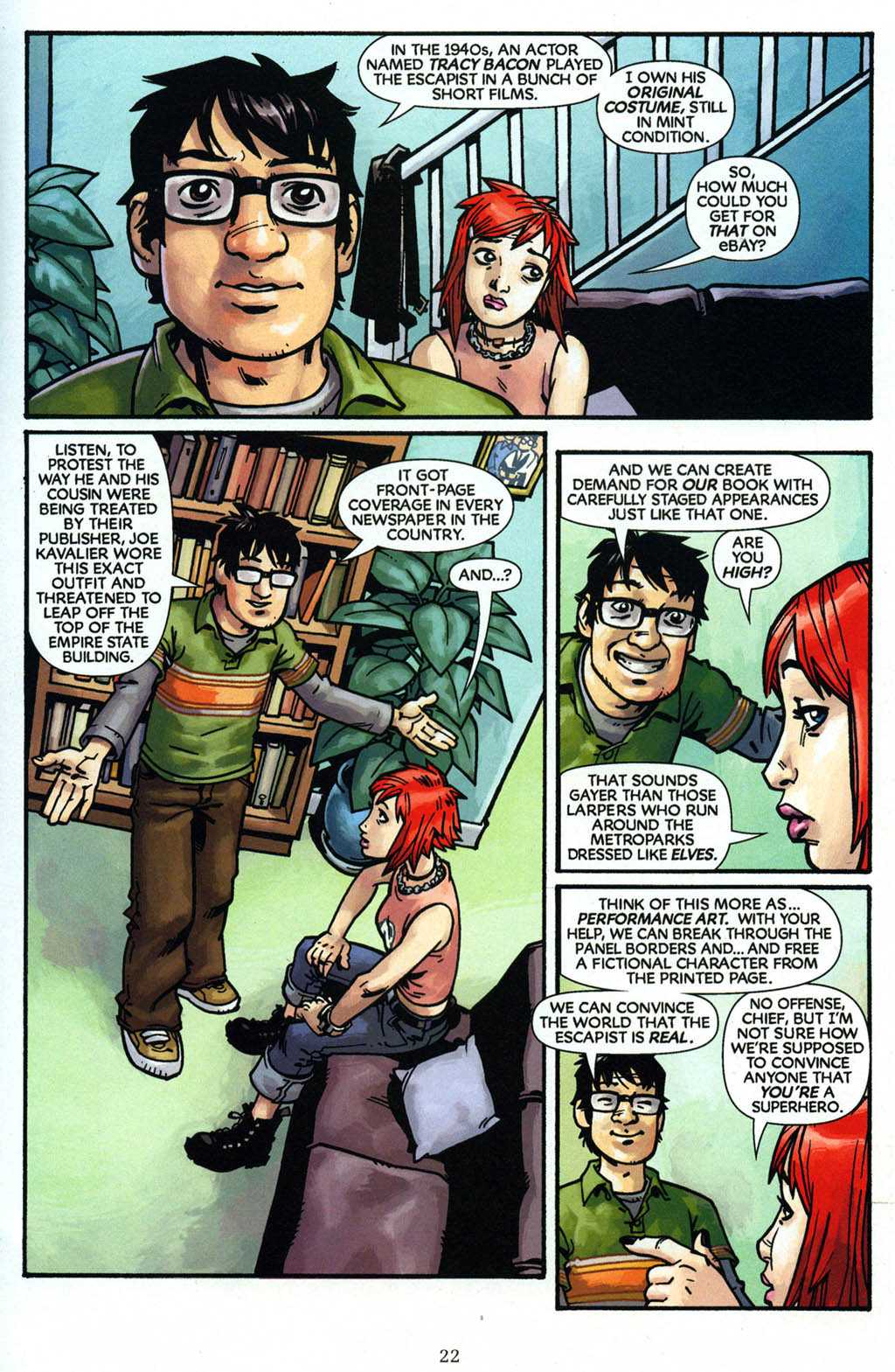 Read online The Escapists comic -  Issue #1 - 24