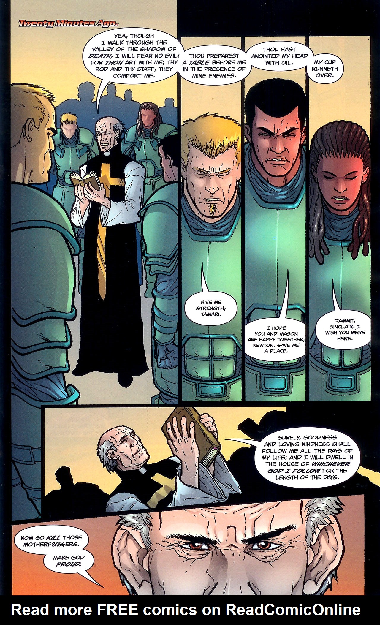 Read online Starship Troopers (2007) comic -  Issue #1 - 17