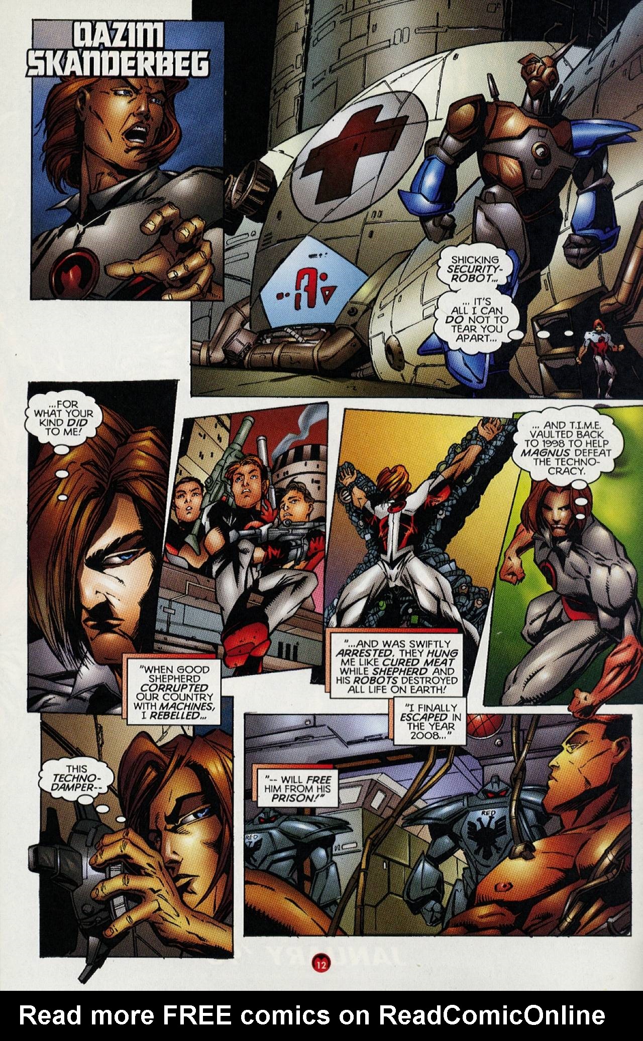 Read online Magnus Robot Fighter (1997) comic -  Issue #13 - 10