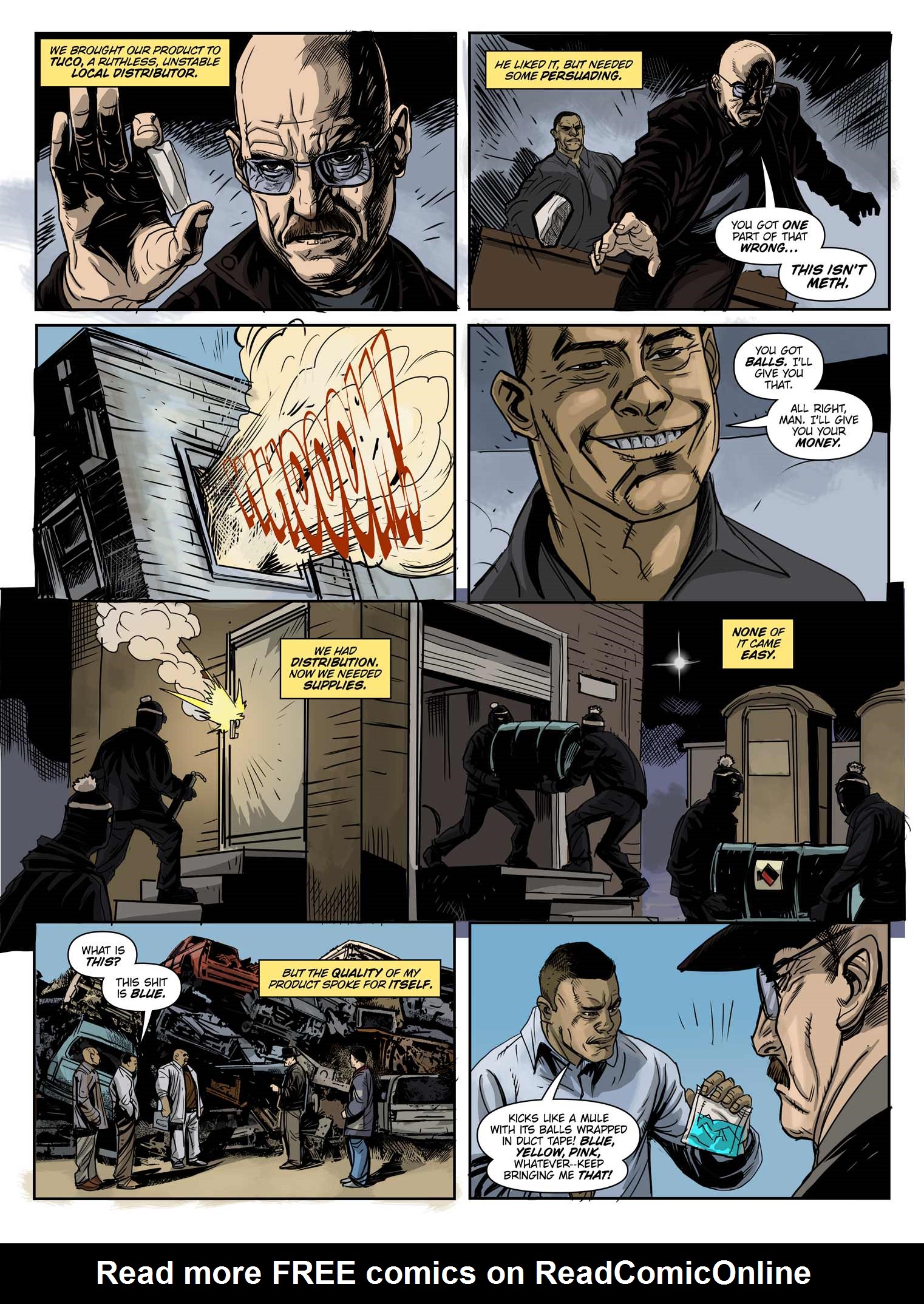 Read online Breaking Bad: All Bad Things comic -  Issue # Full - 5