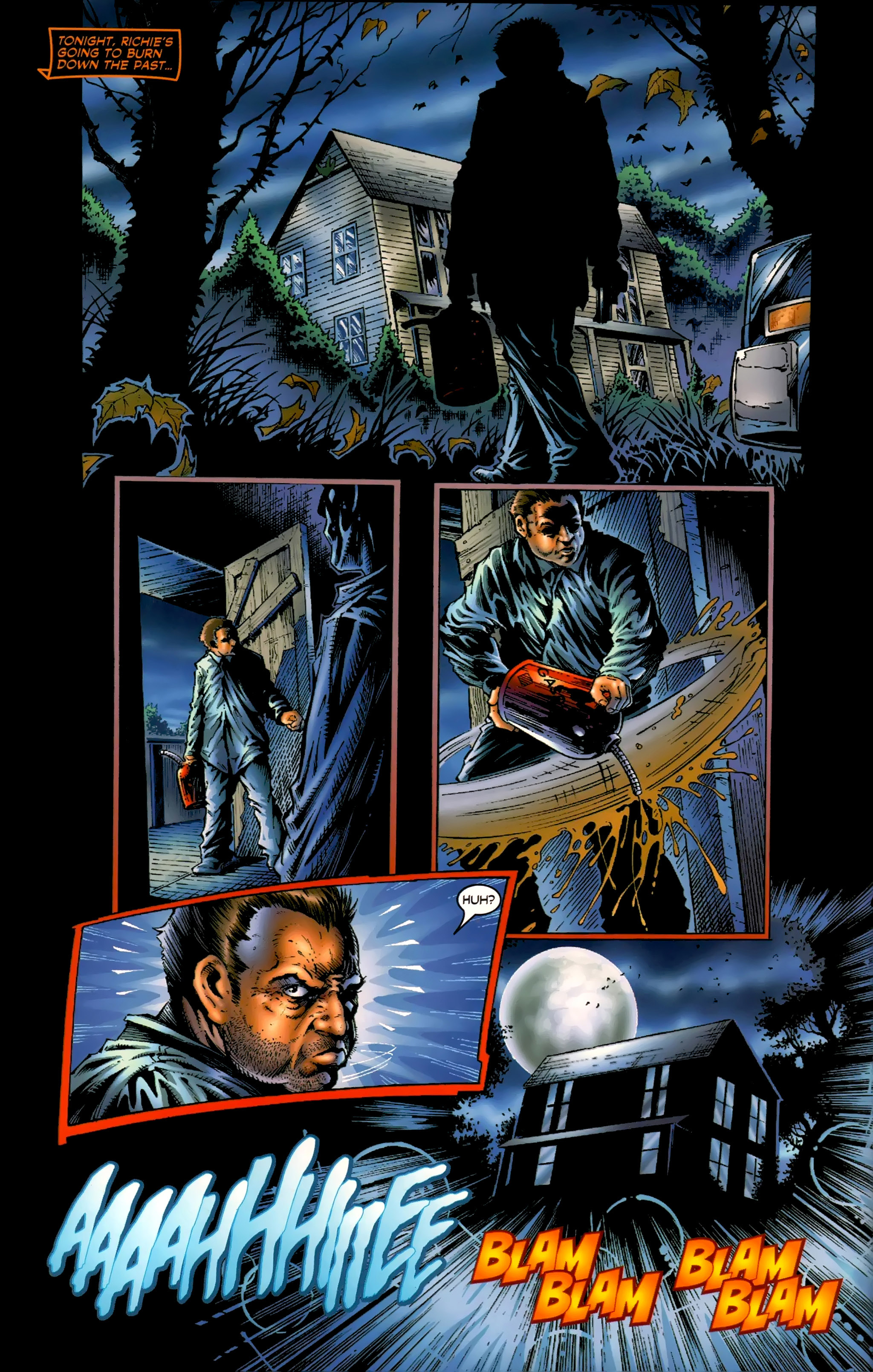 Read online Halloween II: The Blackest Eyes comic -  Issue # Full - 6