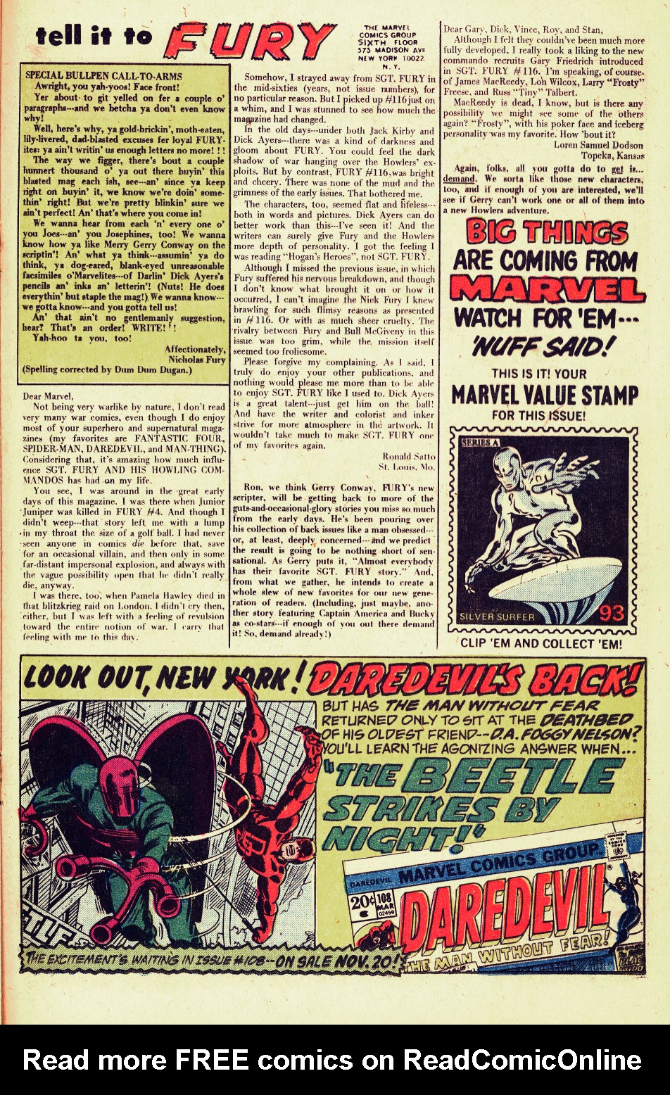 Read online Sgt. Fury comic -  Issue #118 - 20