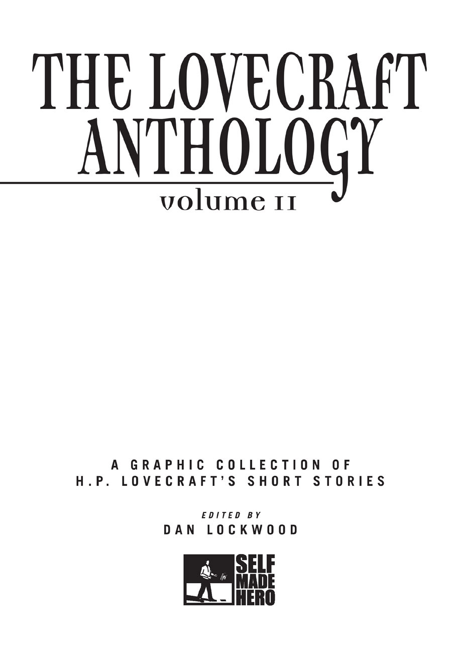 Read online The Lovecraft Anthology comic -  Issue # TPB 2 - 4