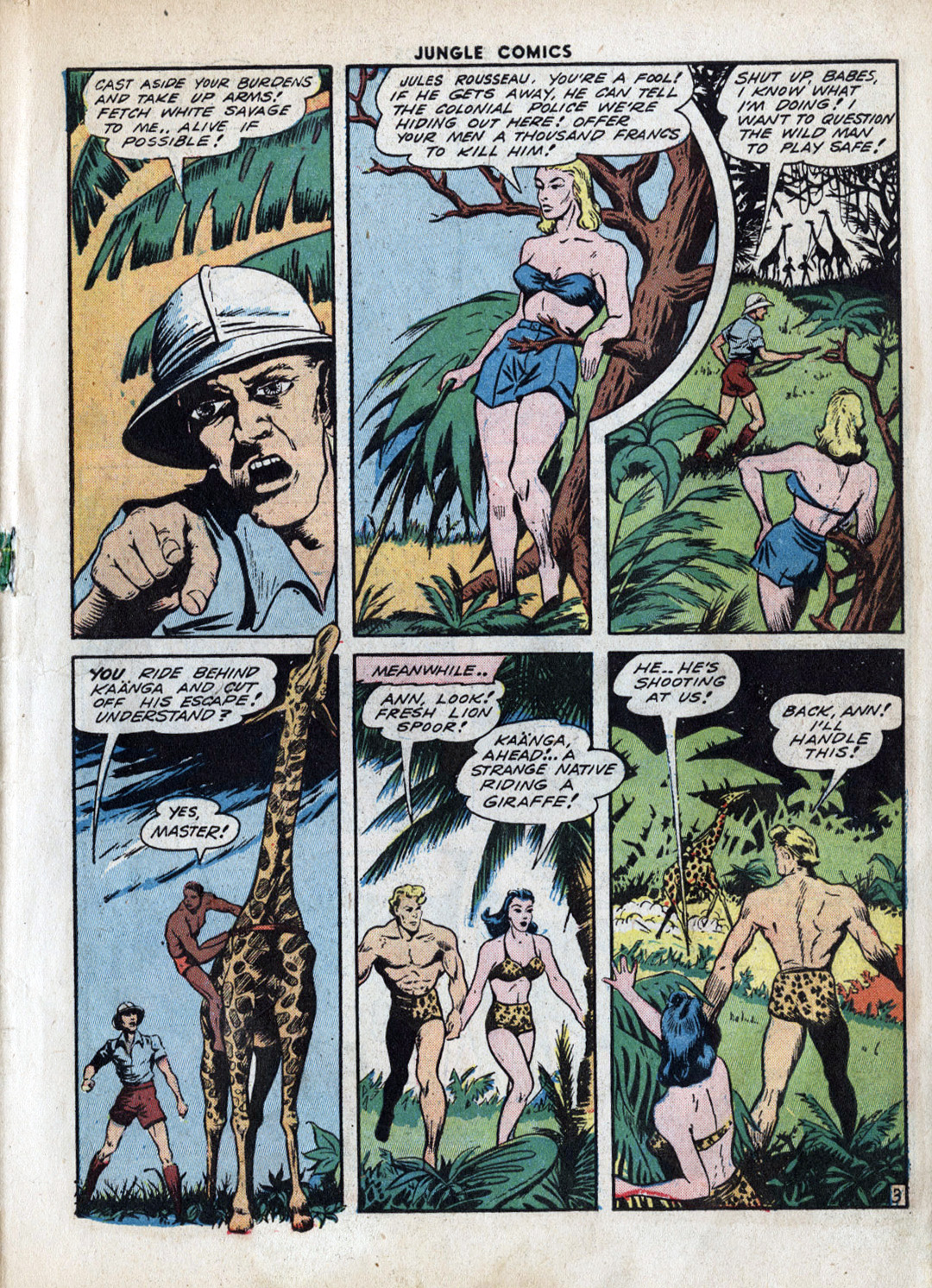 Read online Jungle Comics comic -  Issue #49 - 5