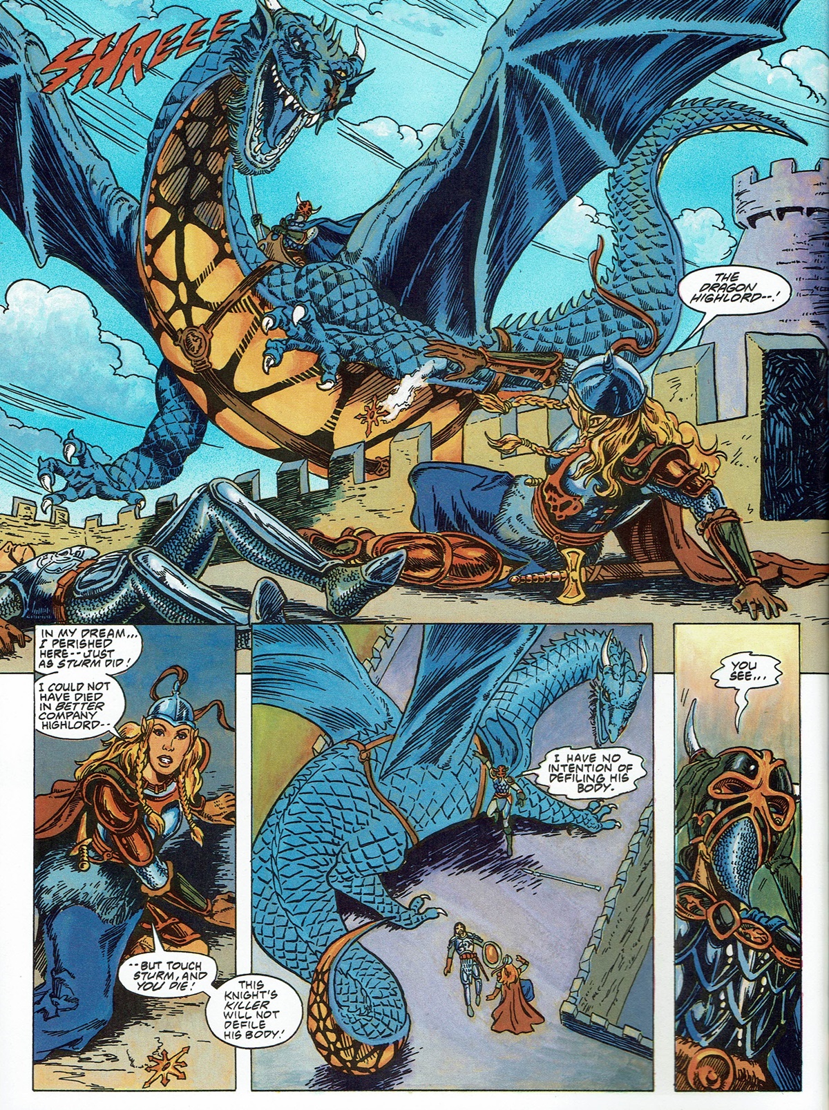 Read online Dragonlance Saga comic -  Issue #5 - 74