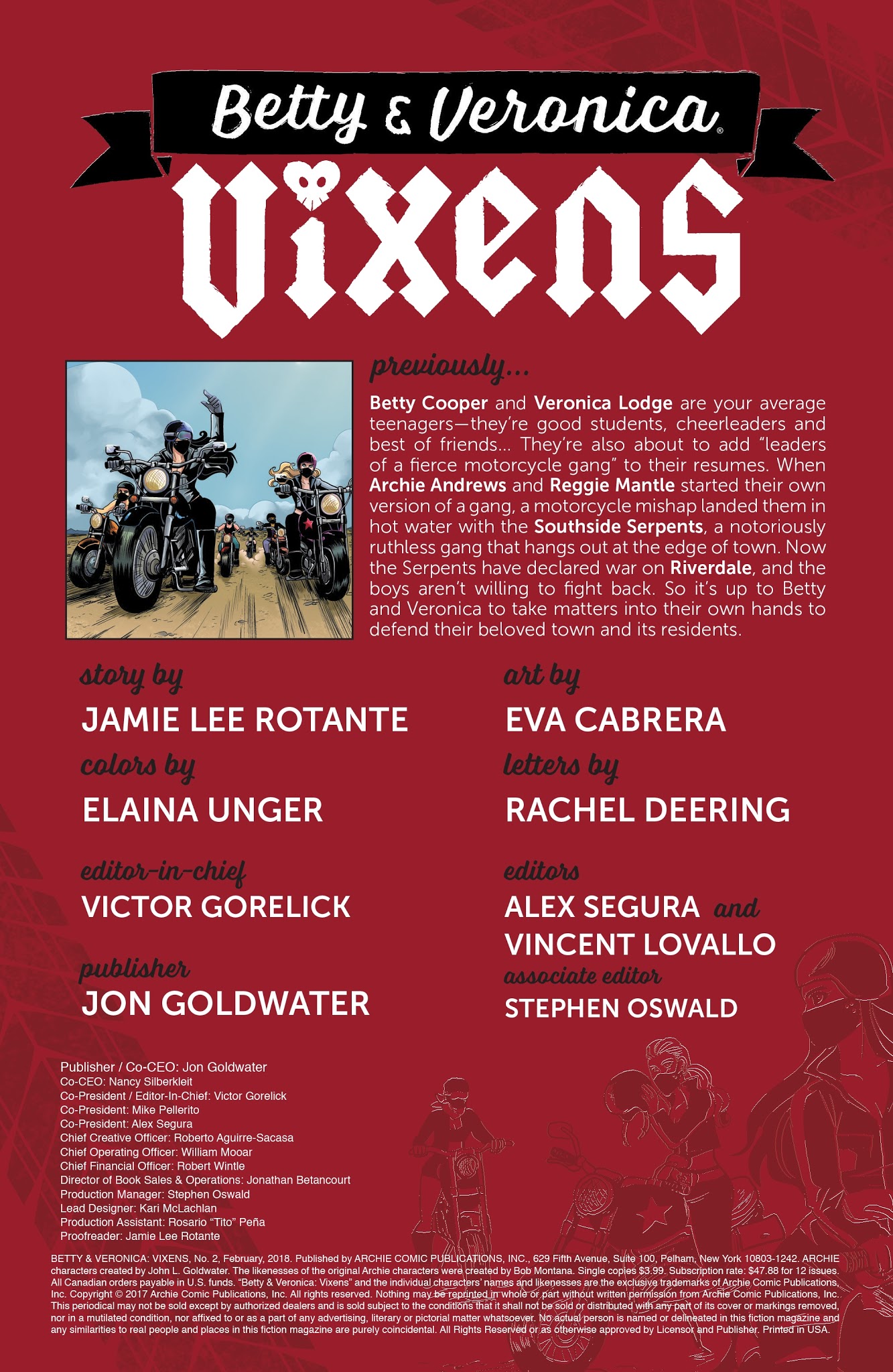 Read online Betty & Veronica: Vixens comic -  Issue #2 - 2