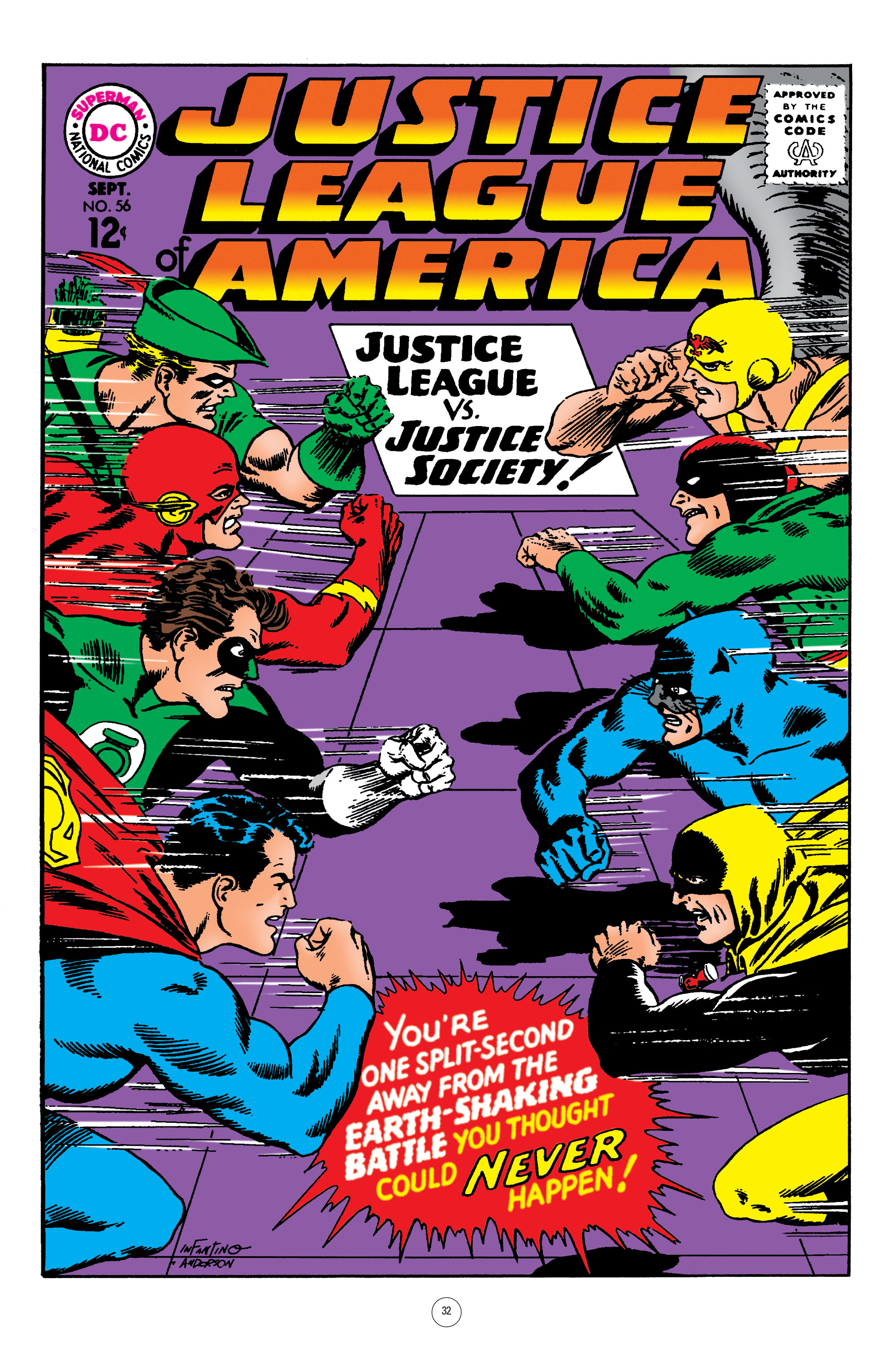 Read online Justice League of America (1960) comic -  Issue #56 - 1